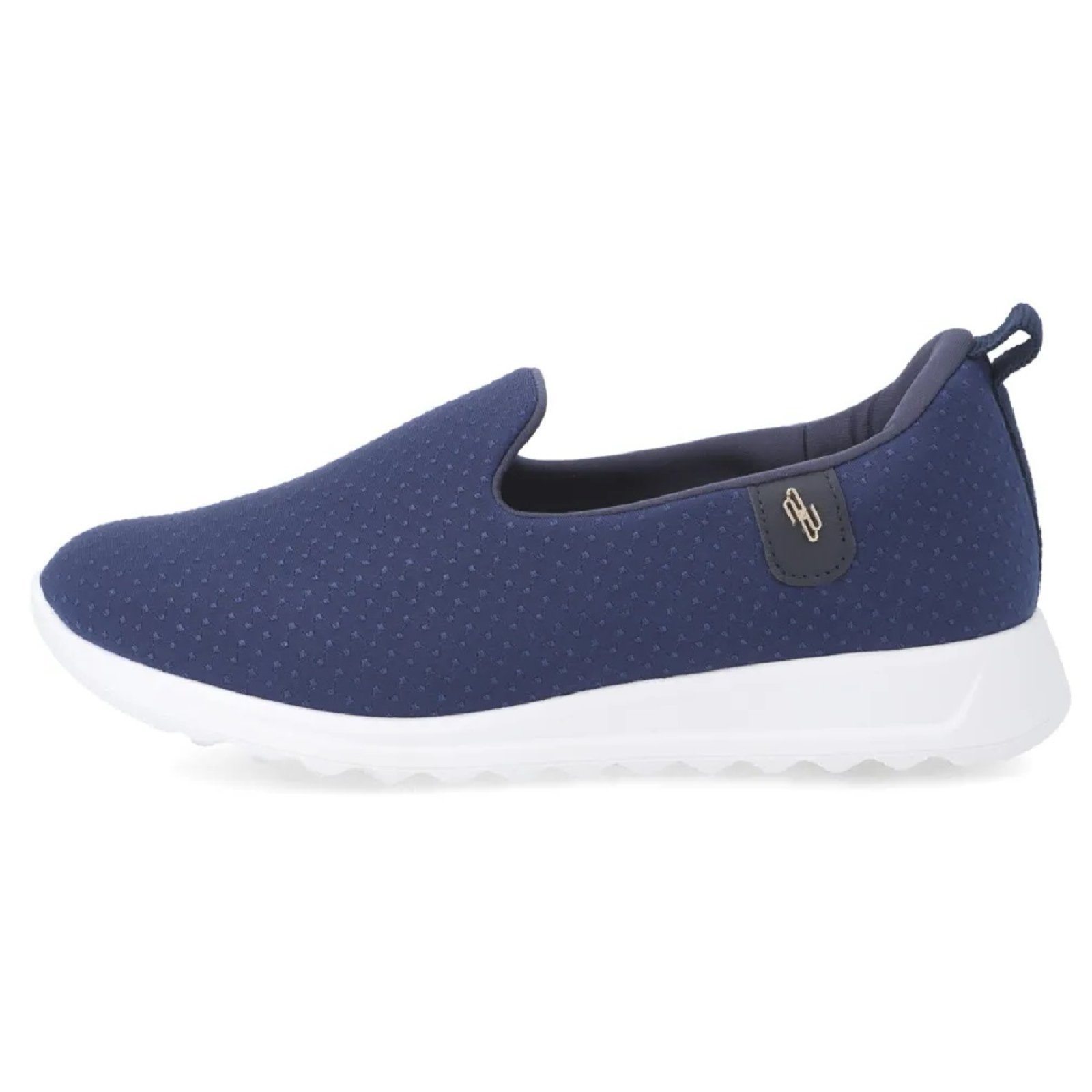 Tênis Usaflex em Elastano Slip On Praticidade e Conforto Azul