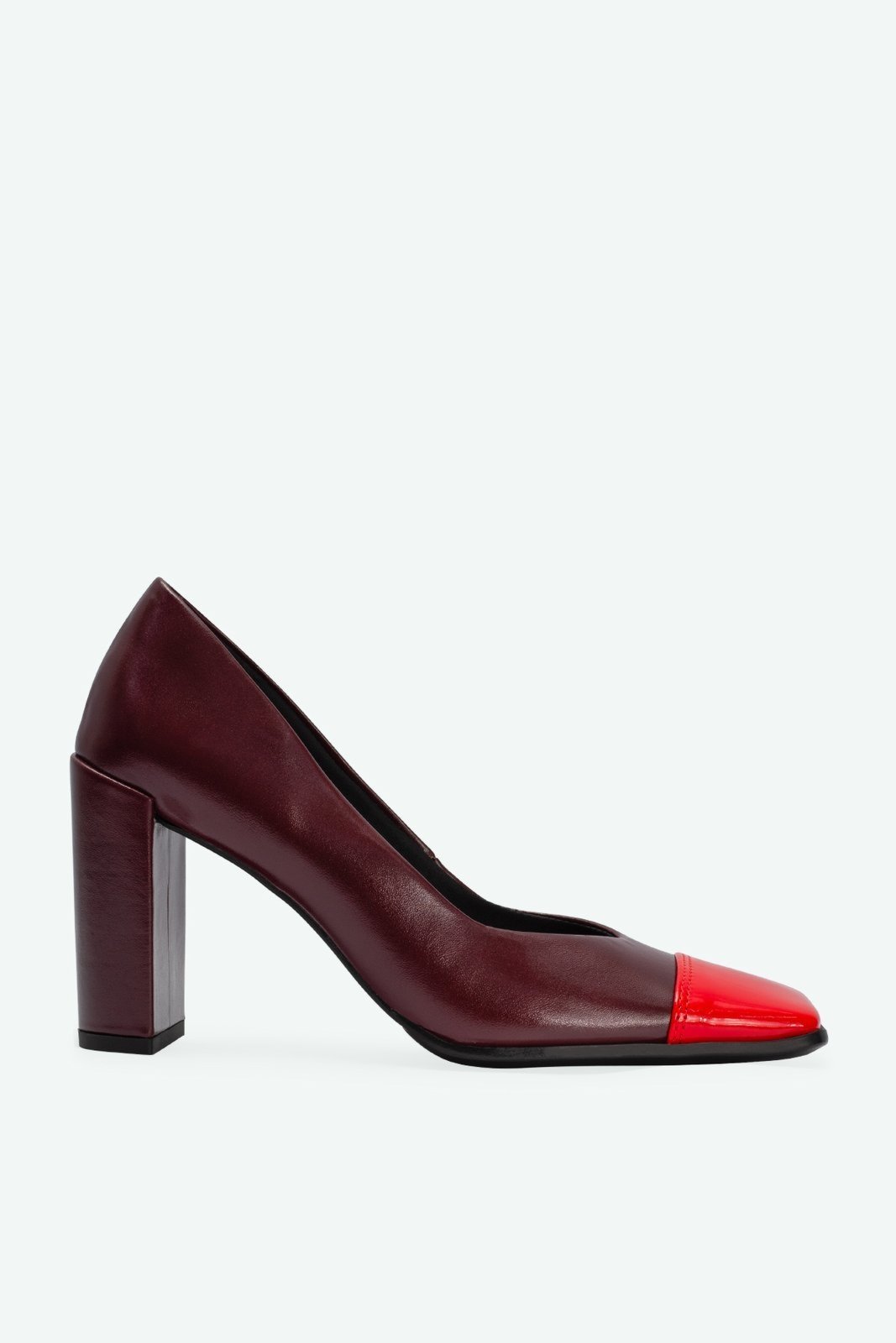 Scarpin Cap Toe Lia Bordô Suzana Santos