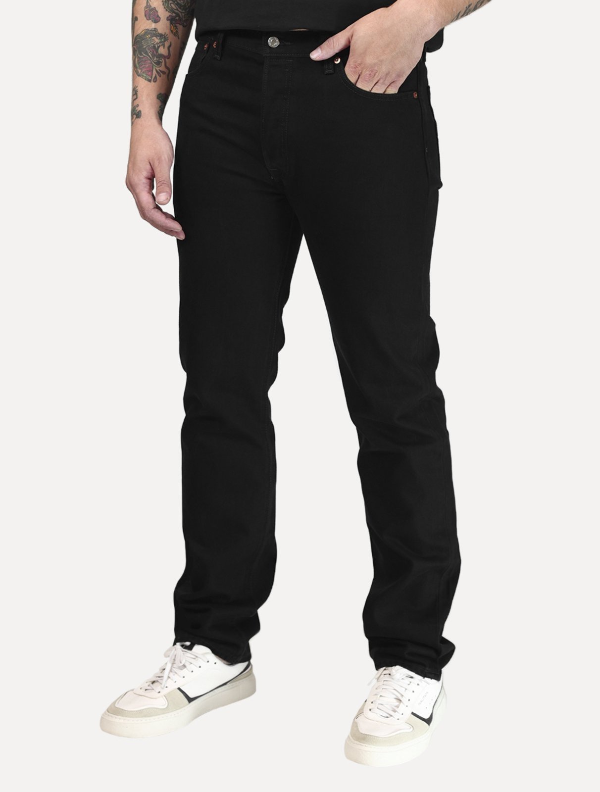 Calça Levis Jeans Masculina - Dark Tag 510 Skinny Preta