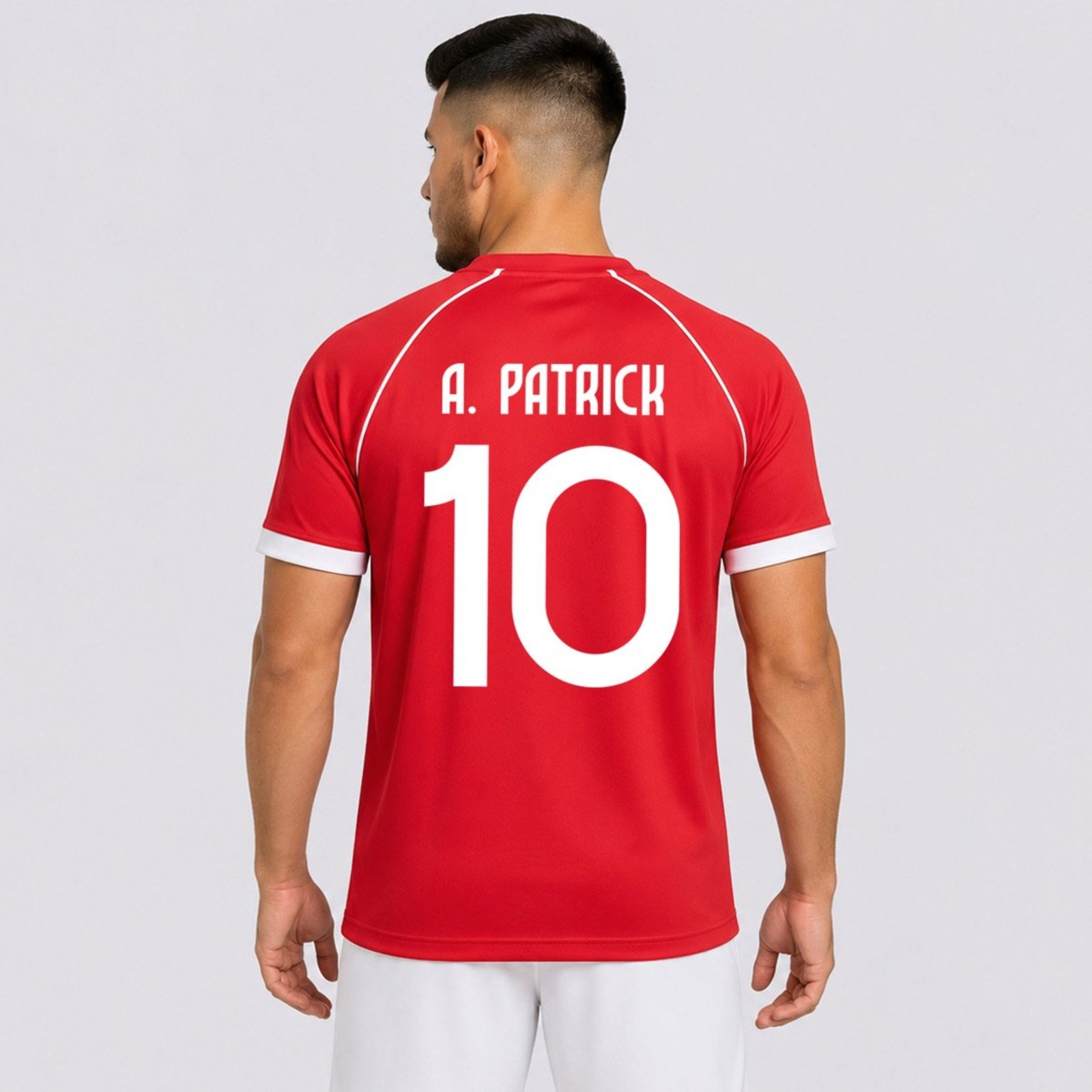 Camisa Internacional Impact Vermelha 10 A. Patrick