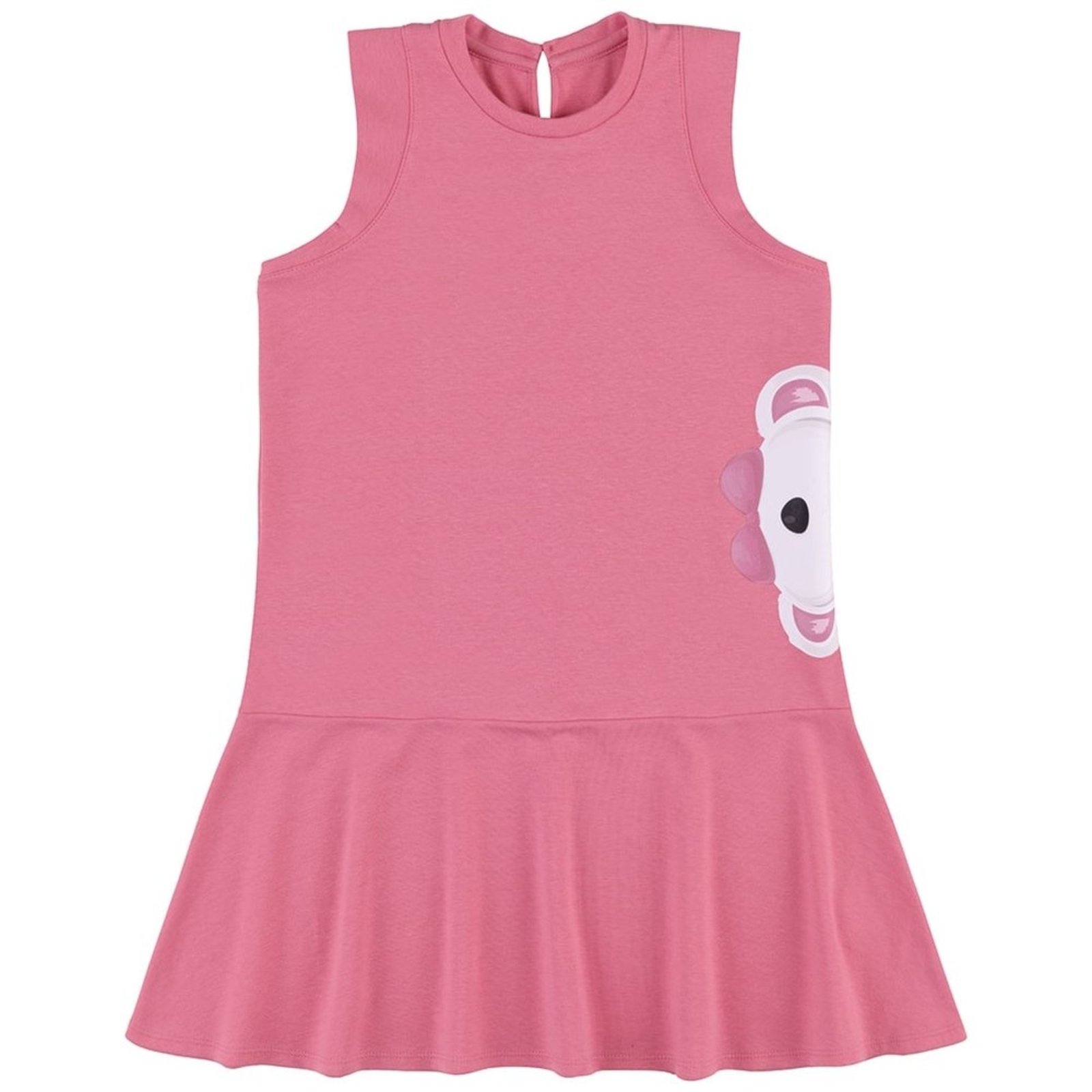 Infantil - Vestido Curto Regata Menina Lilica Ripilica