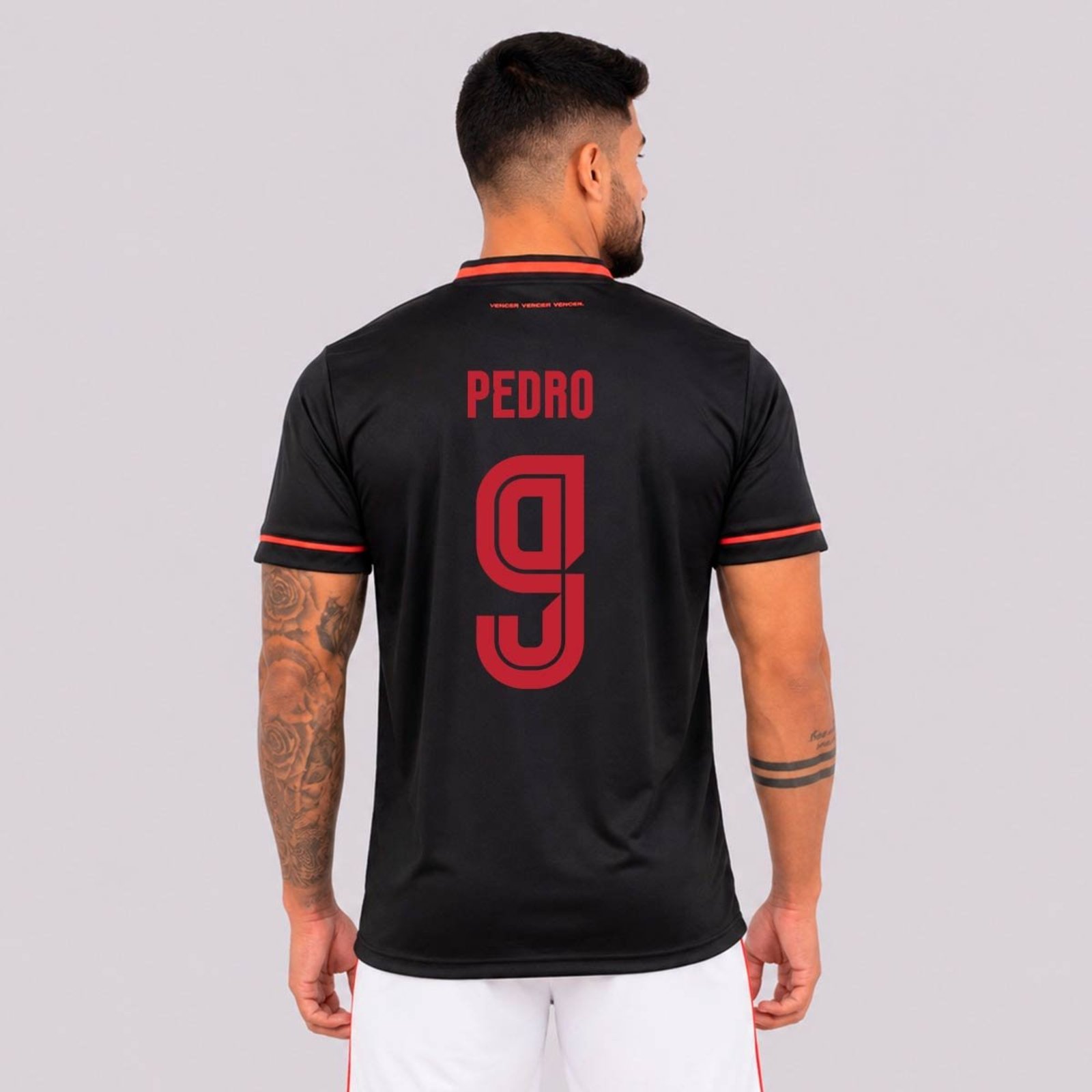 Camisa Flamengo Victory Preta 9 Pedro