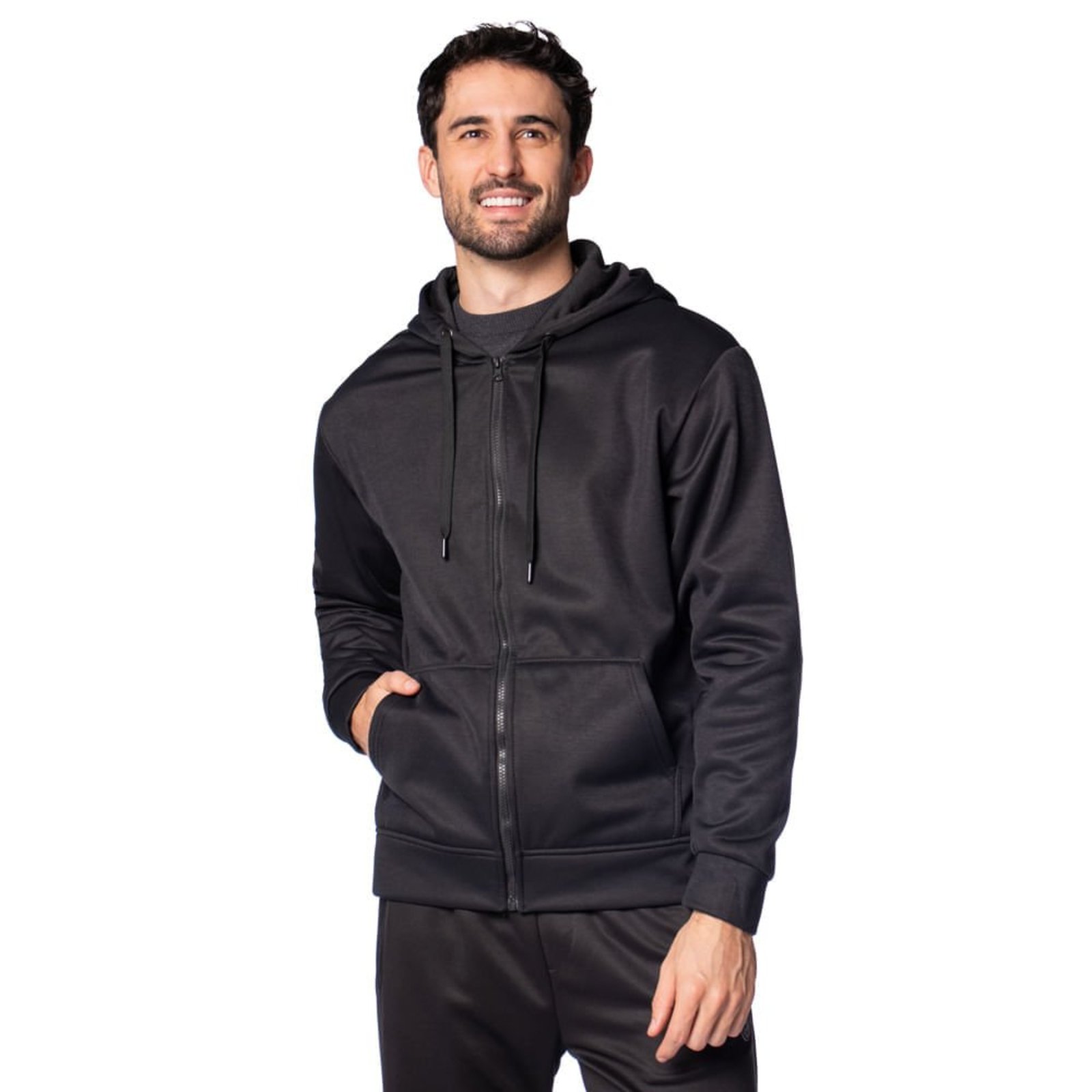 Casaco Masculino Broken Rules Capuz Preto