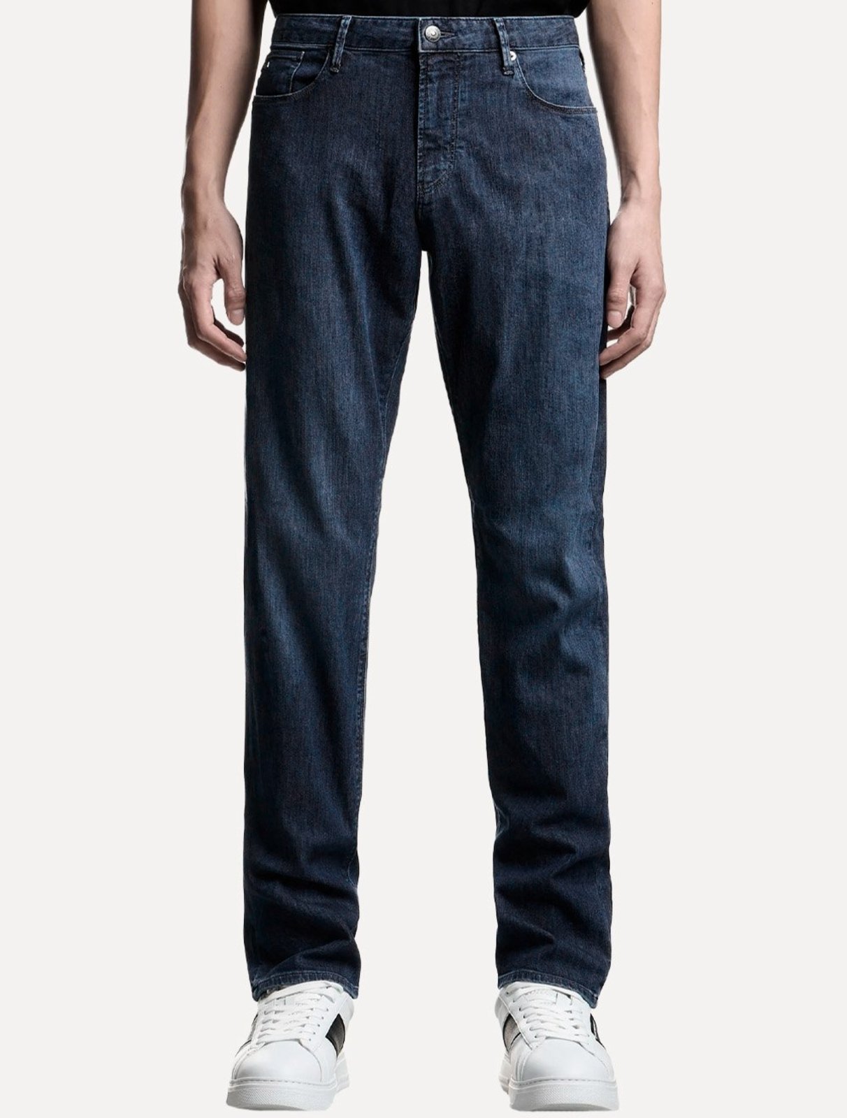 Calça Jeans Empório Armani Masculina J06 Slim Fit Azul Médio