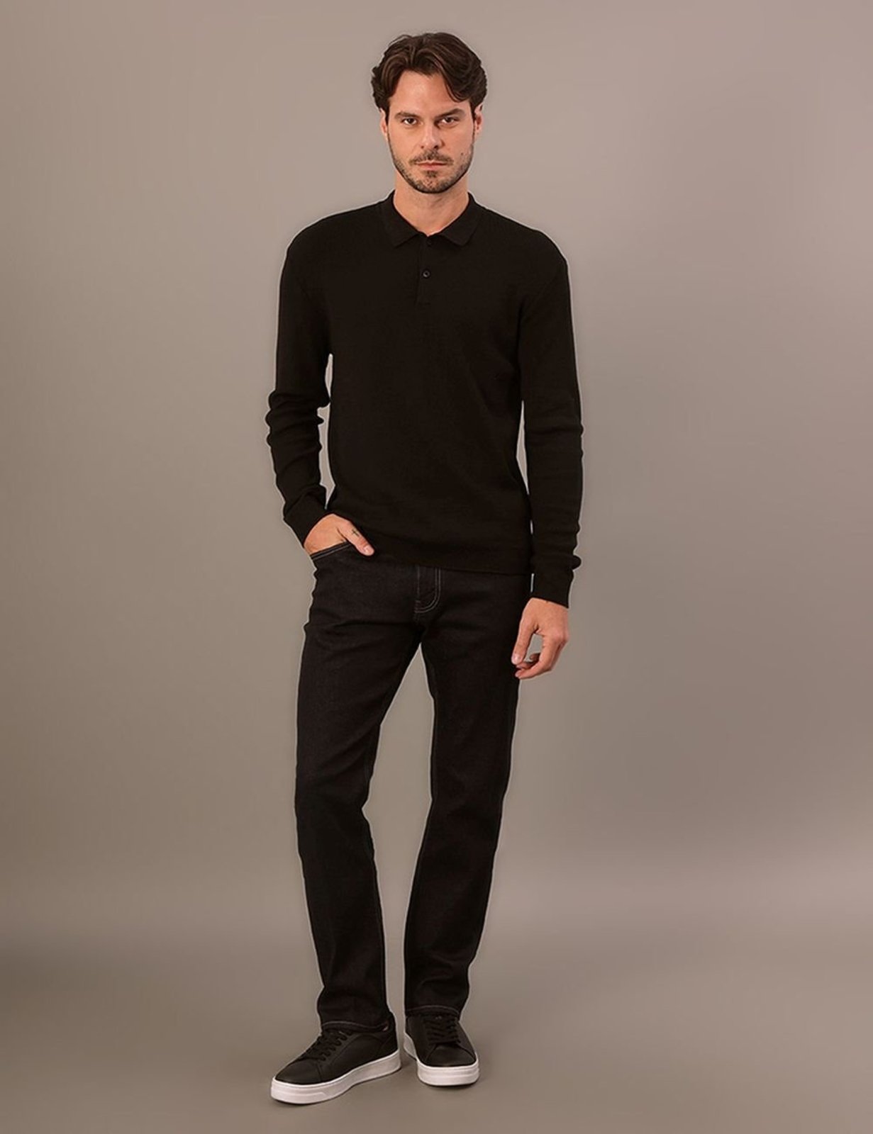 Calça Jeans Slim 5 Pockets - Marinho Calvin Klein Jeans