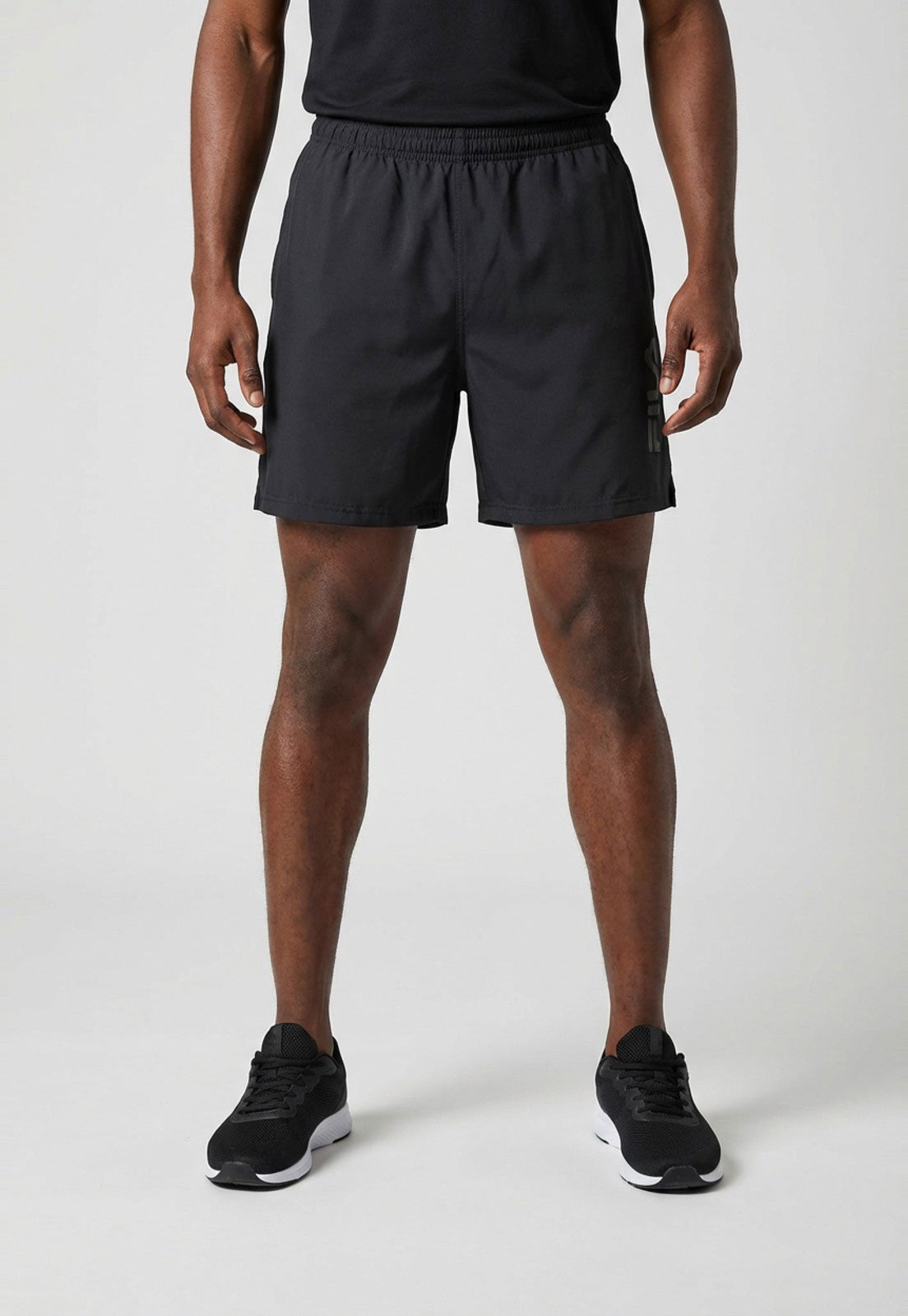 Vista 2 Shorts Masculino Fila Train 5 Preta preto Fila preto