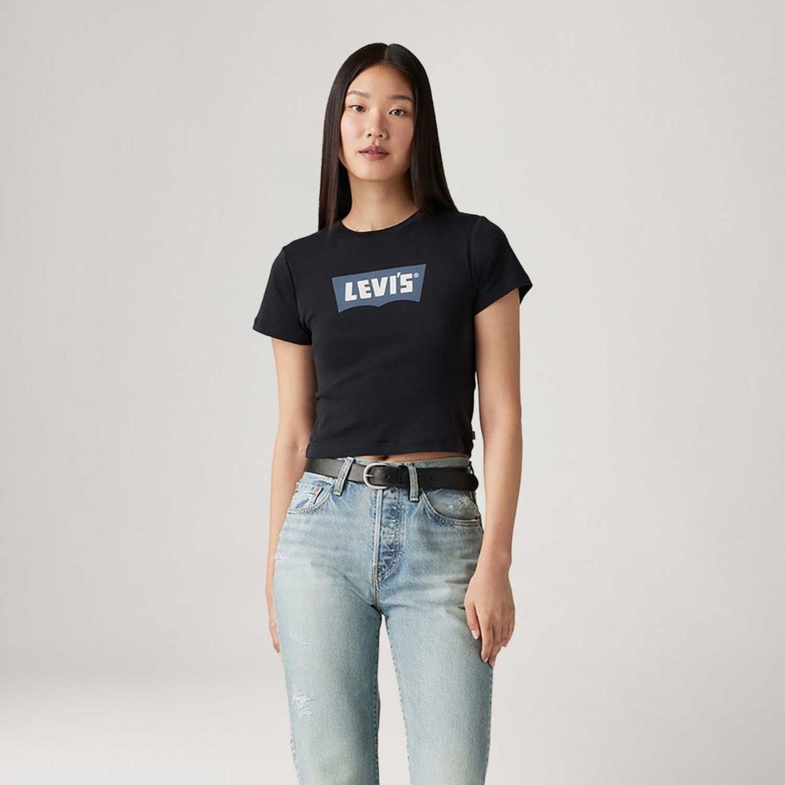 Camiseta Levi’s® Essential Sporty Tee Preta