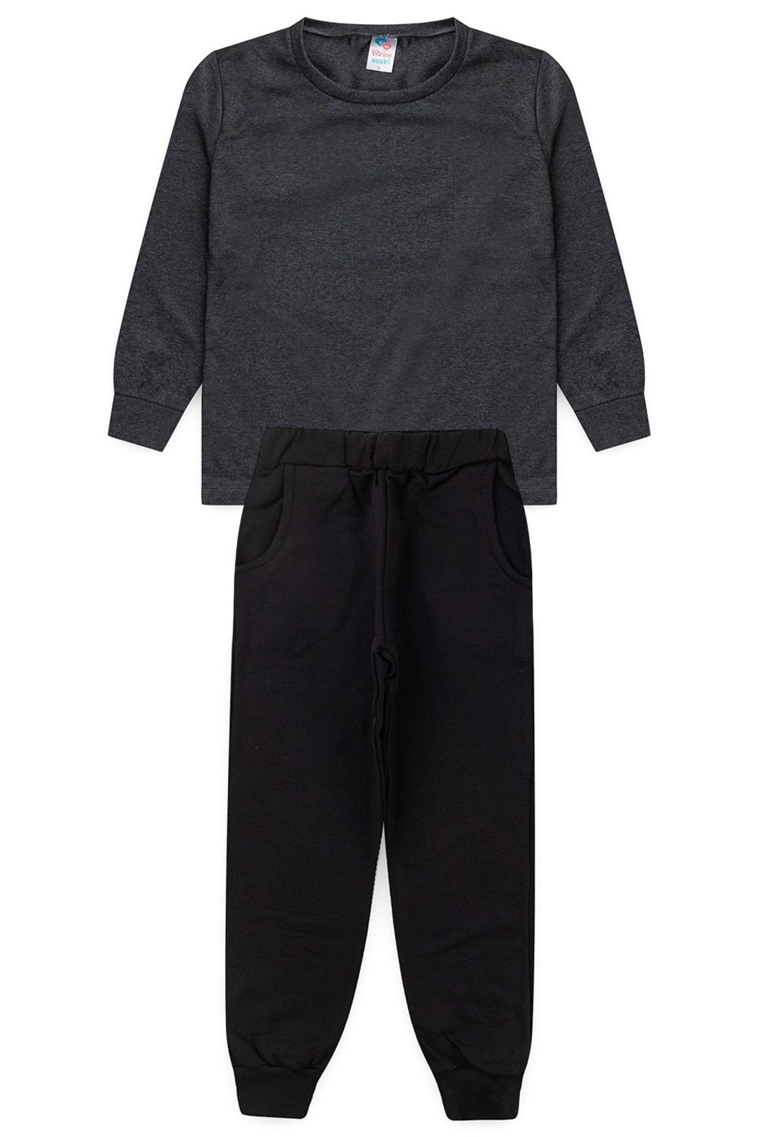 Infantil - Conjunto Meia Estação Unissex c/ Bolso Básico