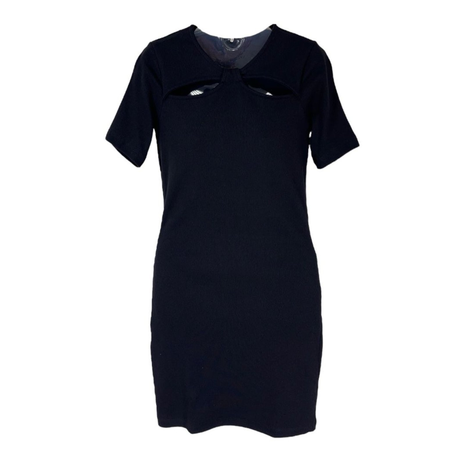 Vestido Small Curto Canelado Triton Preto