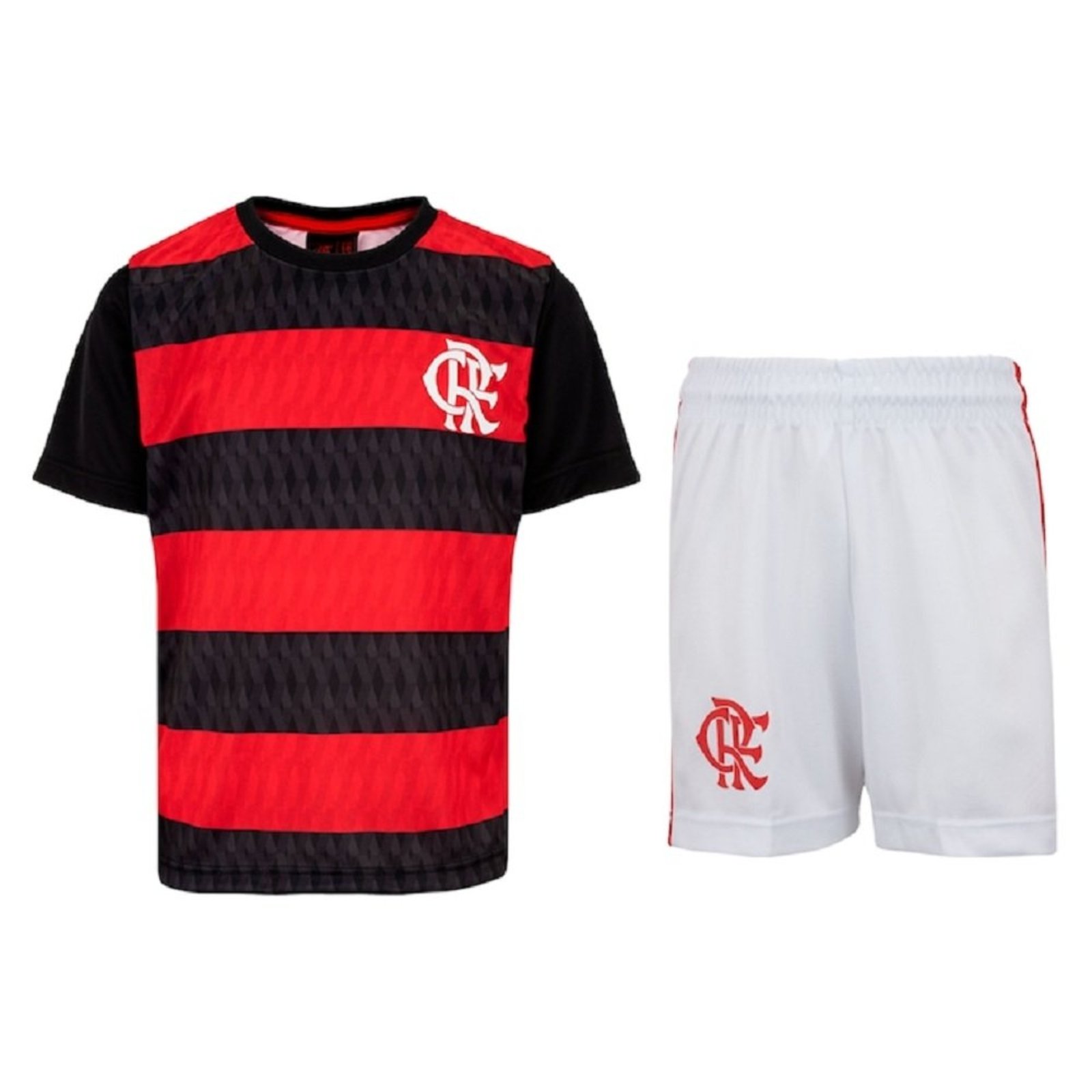 Kit Mini Craque Braziline Vasco - Preto/vermelho