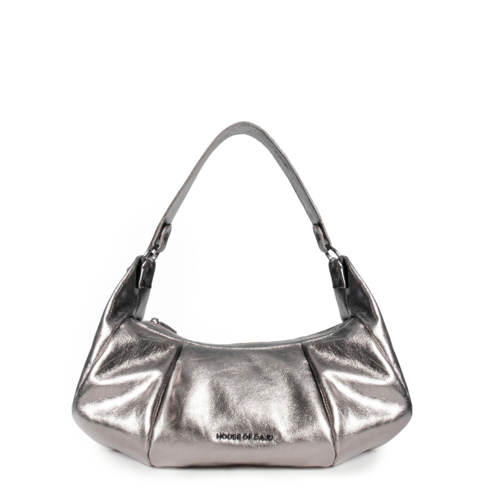 Bolsa Feminina Em Couro Tiracolo Ônix “Kássia Oliveira”