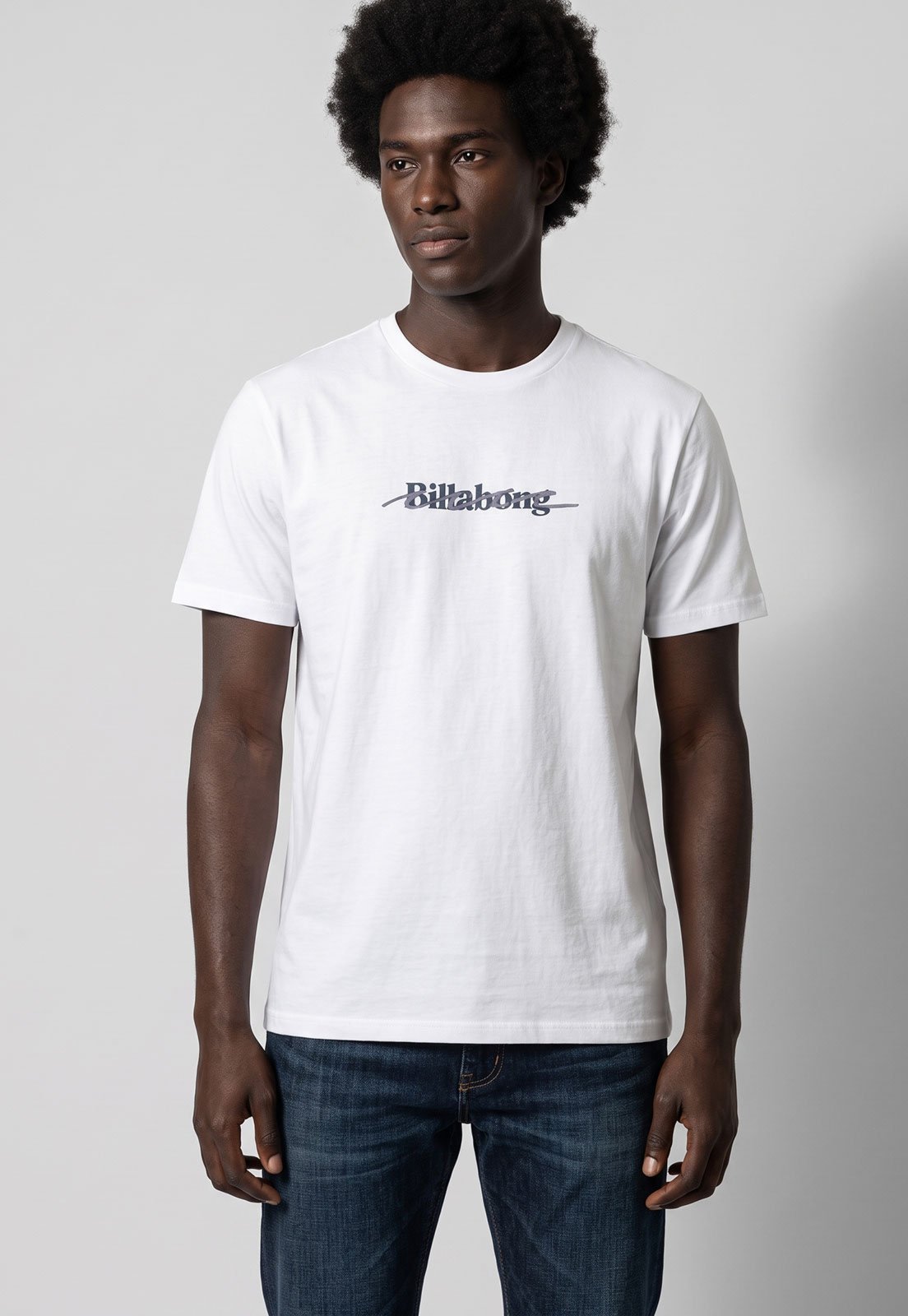 Camiseta Masculina Billabong Tripple Up Branca