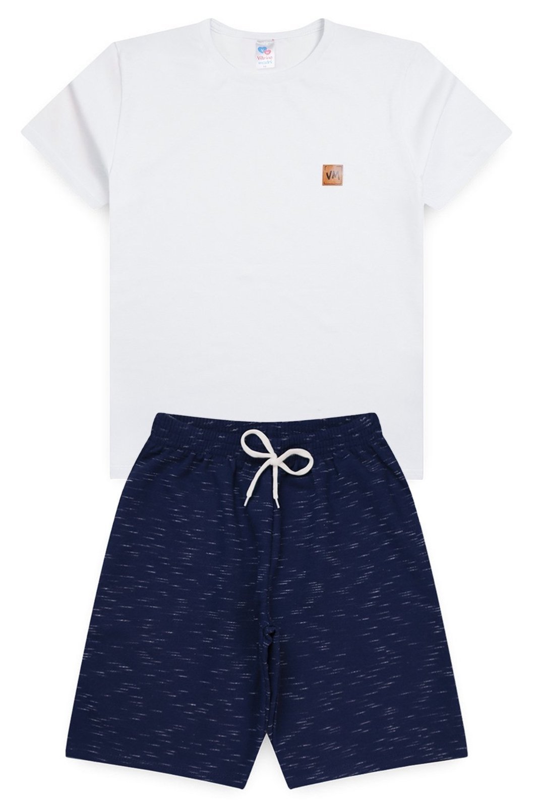 Infantil - Conjunto Juvenil Verão Masculino Vitrine Madri Mesclado