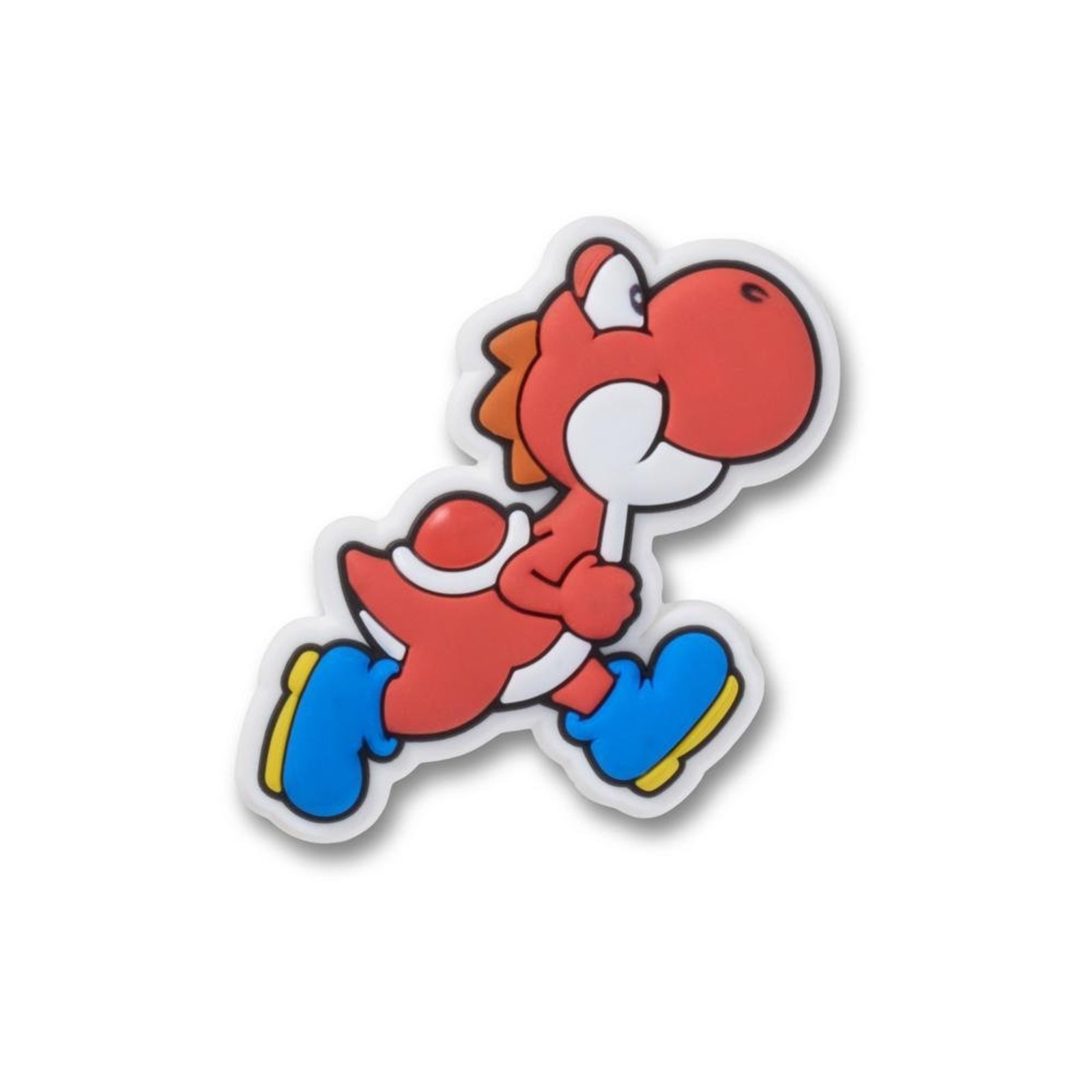 Infantil - Jibbitz™ Yoshi Vermelho Único Branco