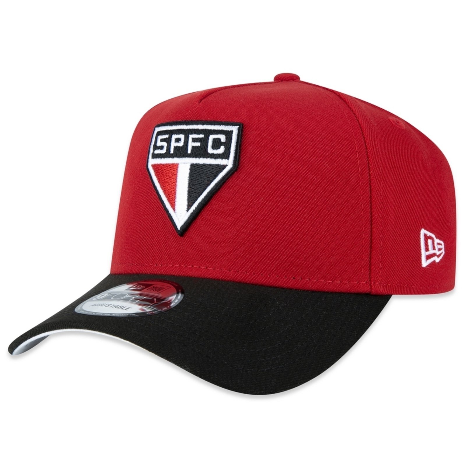 Boné New Era 9forty A-frame Snapback São Paulo Vermelho