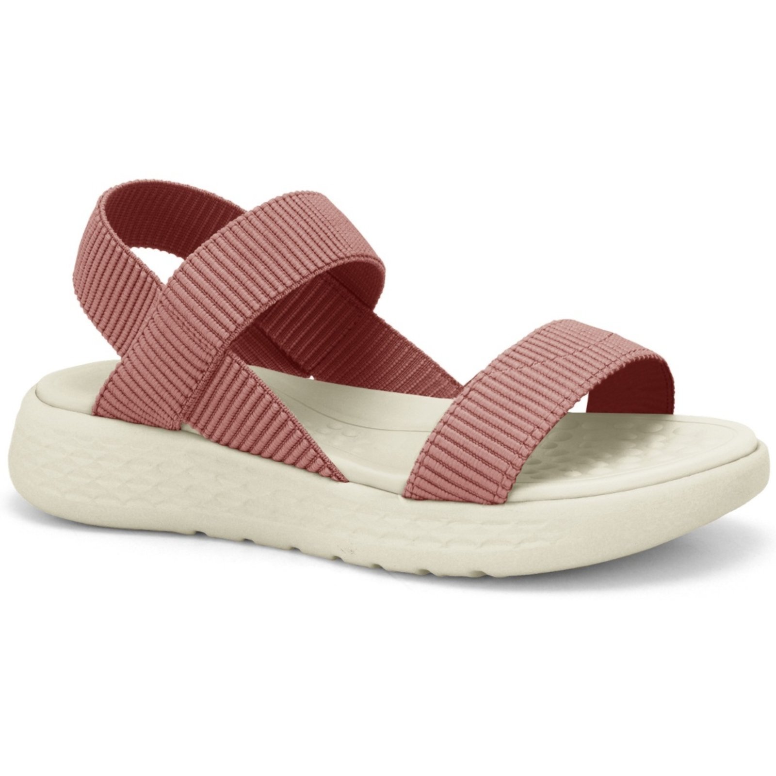 Sandália Feminina Elástico Rosa Comfortflex 2547302-1