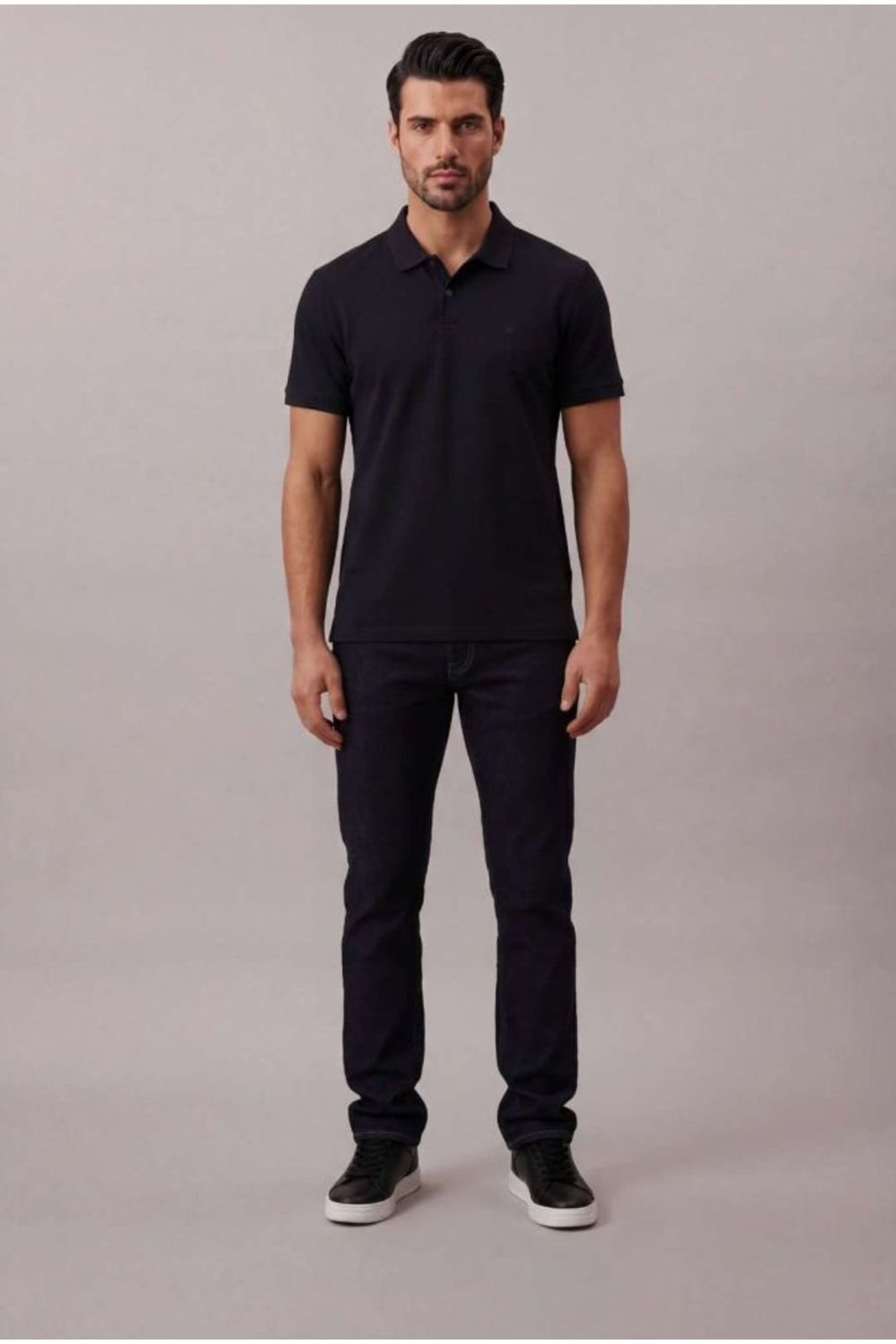 Calça Jeans Slim 5 Pockets - Marinho