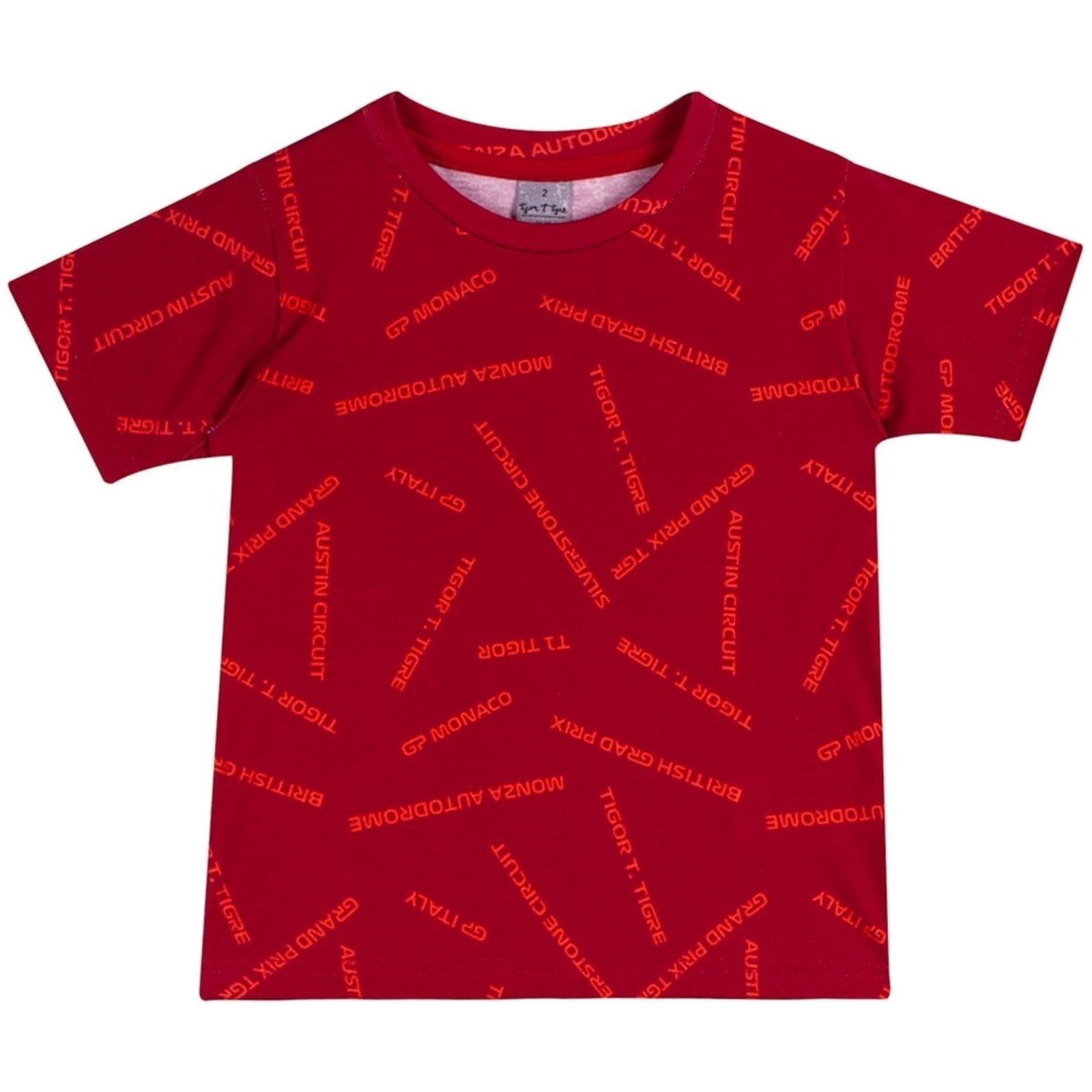 Infantil - Camiseta Masculina Tigor T. Tigre