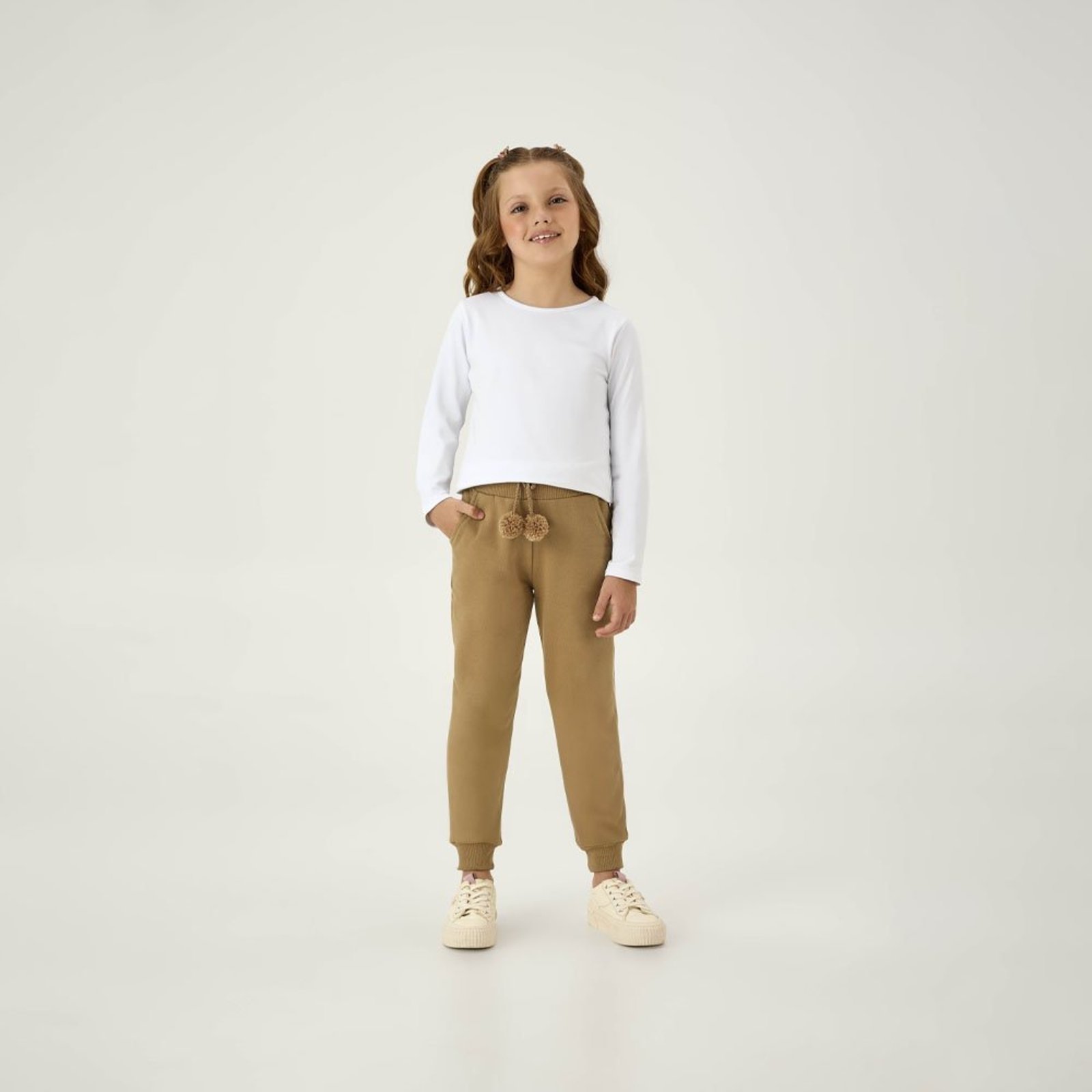 Infantil - Blusa Branco Pulla Bulla Menina - 55317-3