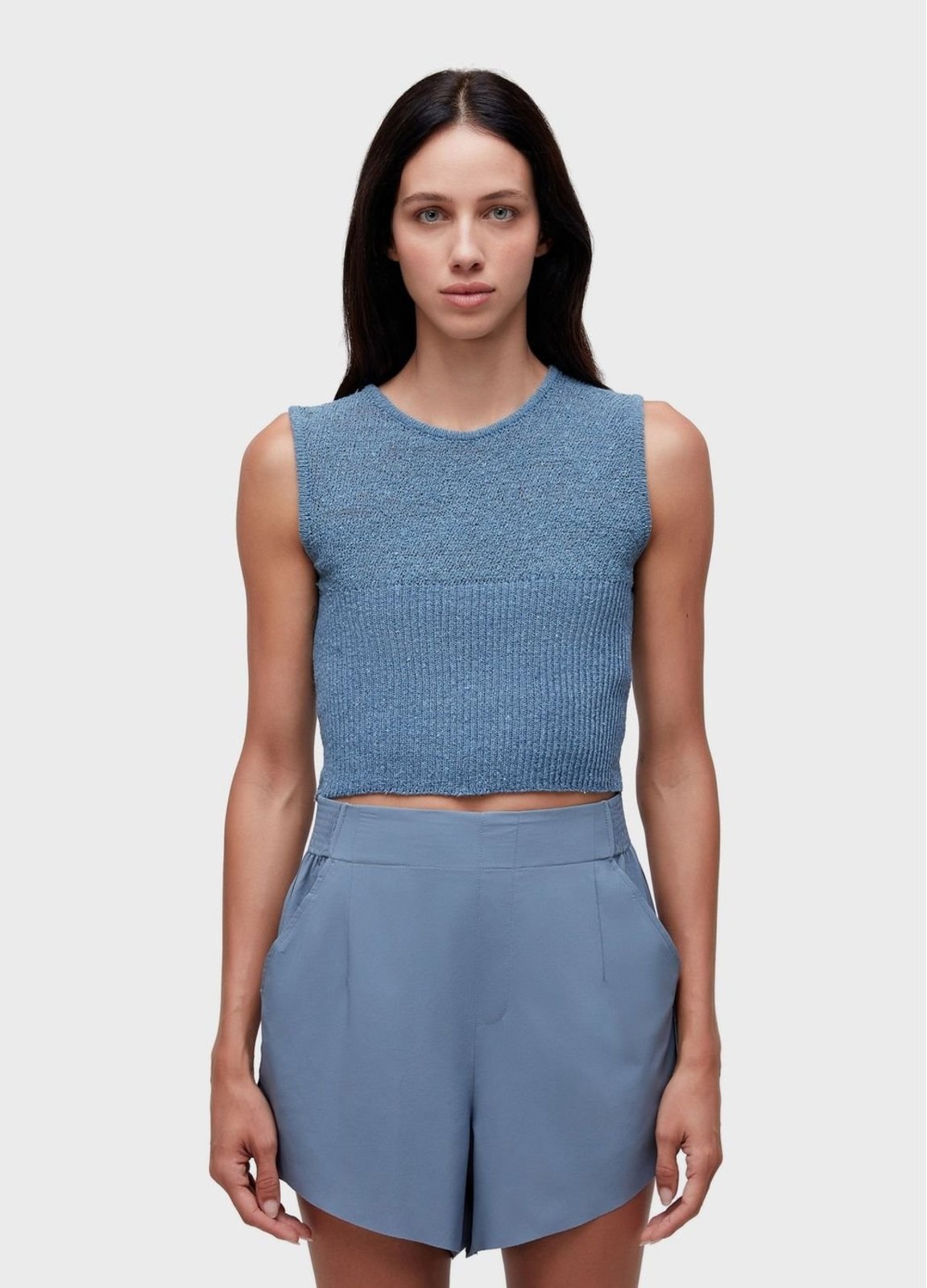 Regata tricot cropped fit OSKLEN