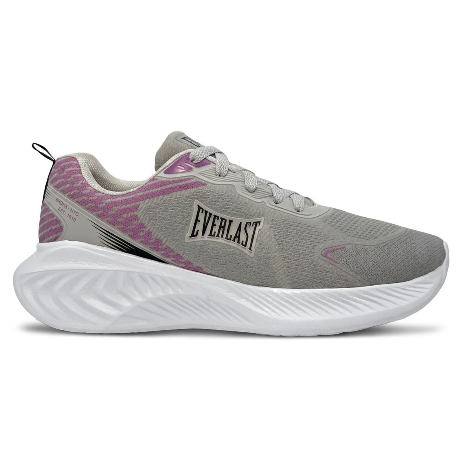 Tênis Everlast Rapid Unissex | Cinza Rosa