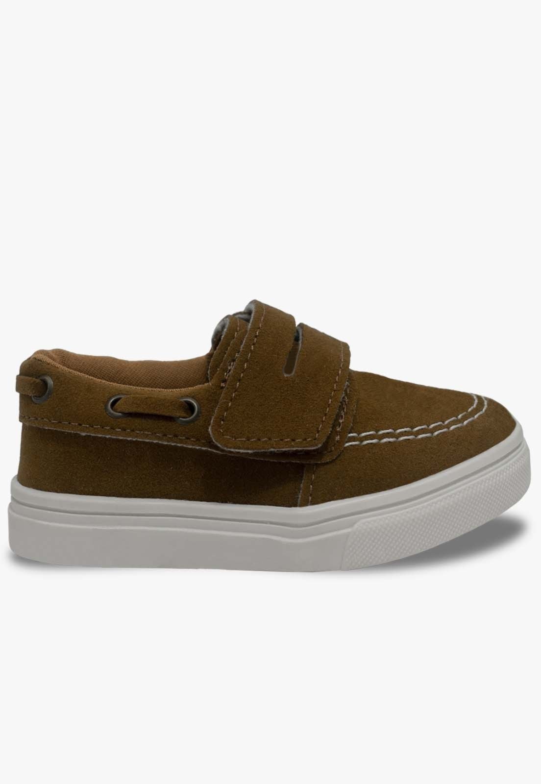 Vista 3 Infantil - Sapatenis Social Pópidi Sapato Masculino Calce Facil cinza Pópidí cinza
