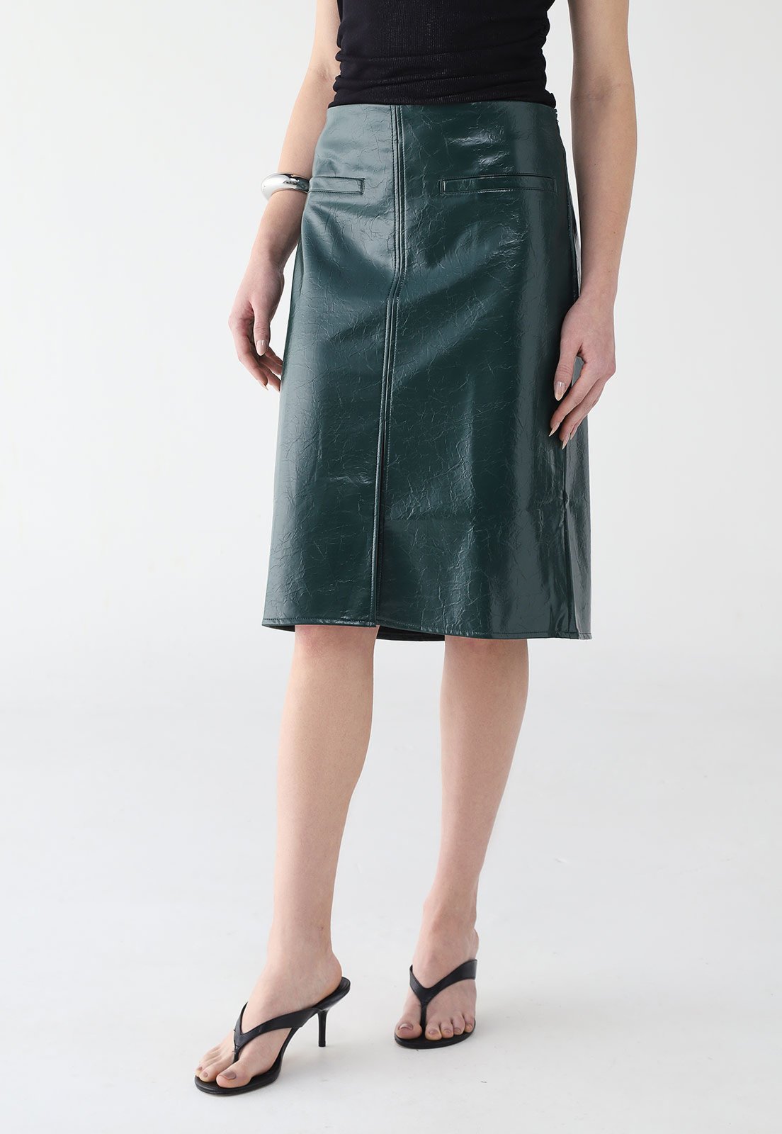 Saia Forum Midi PU Verde