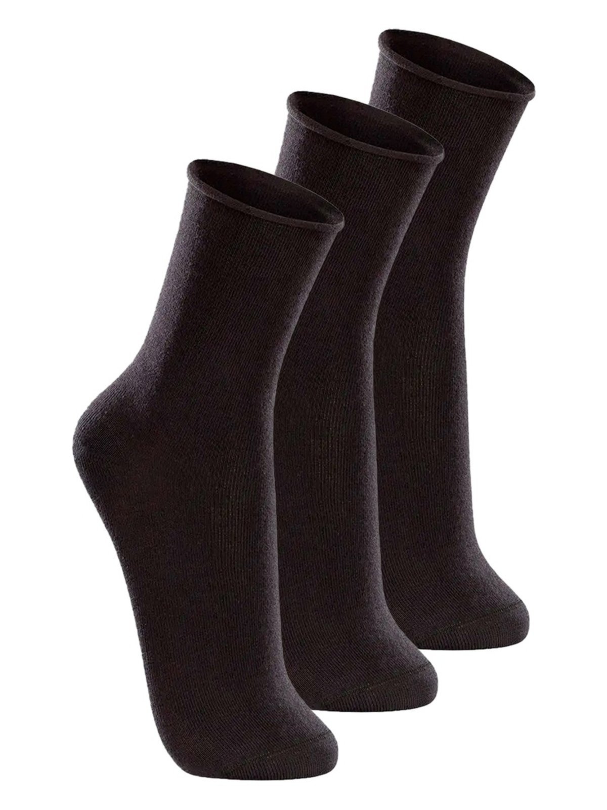 Kit com 3 Pares de Meias sem Punho Casual Lupo 1275-011