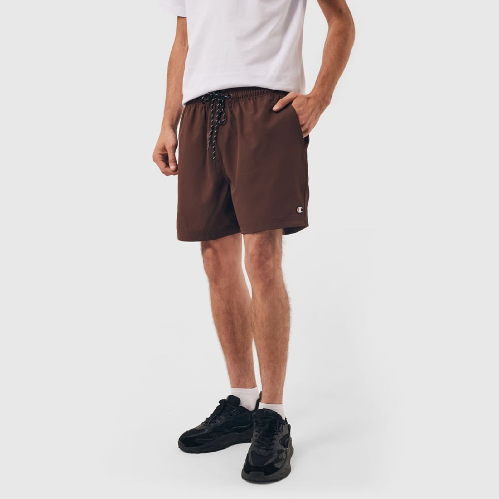 Shorts Champion Athletic Beach Sports Solid C Patch