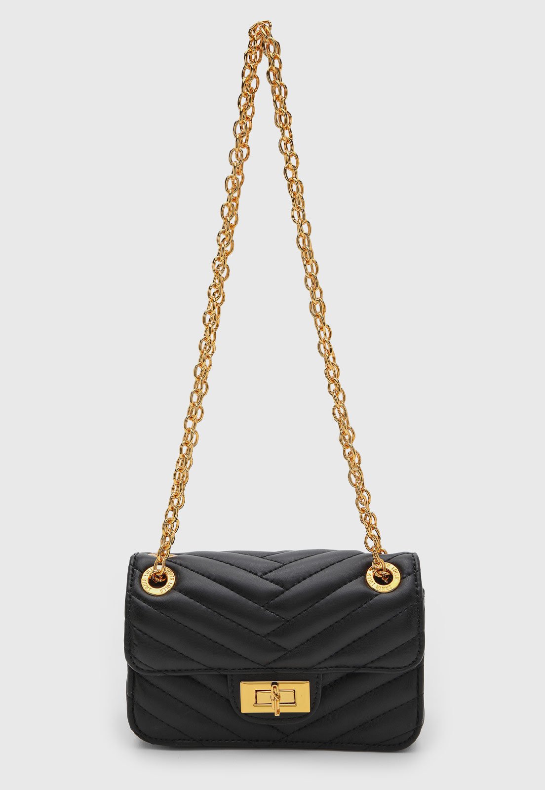Bolsa Feminina Santa Lolla Matelassada Preta