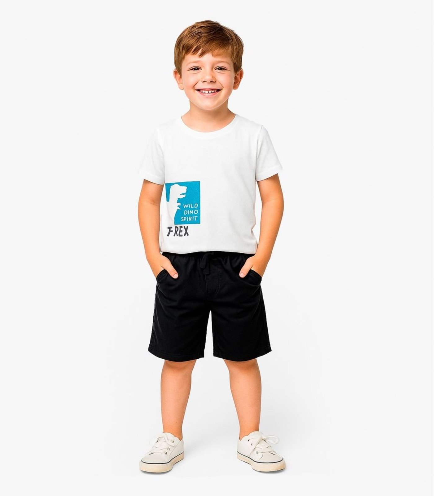Infantil - Conjunto Camiseta Com Bermuda Select Bege