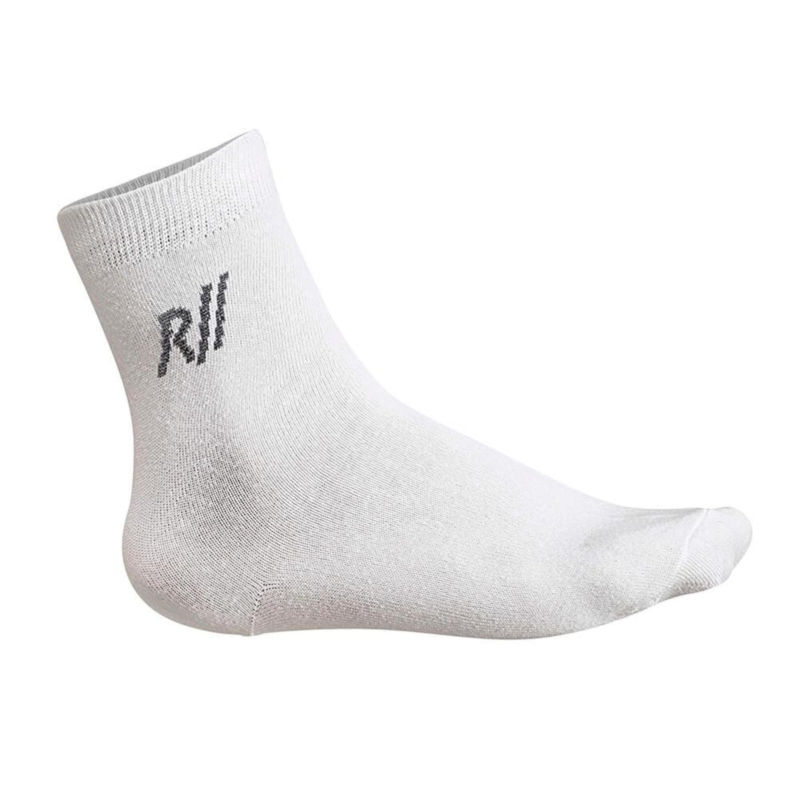 Meia Casual Masculina Rafarillo Meio Cano Branca Branco