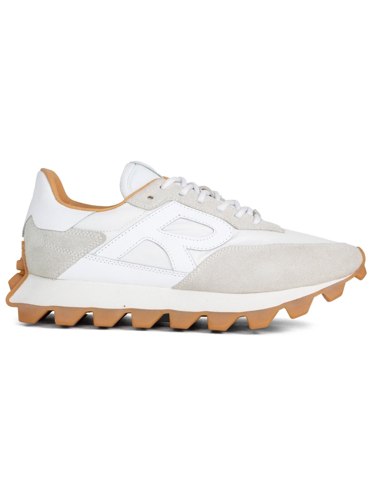 Tênis Masculino Reserva Go Yankee Sneaker Couro Tratorado Branco Osso