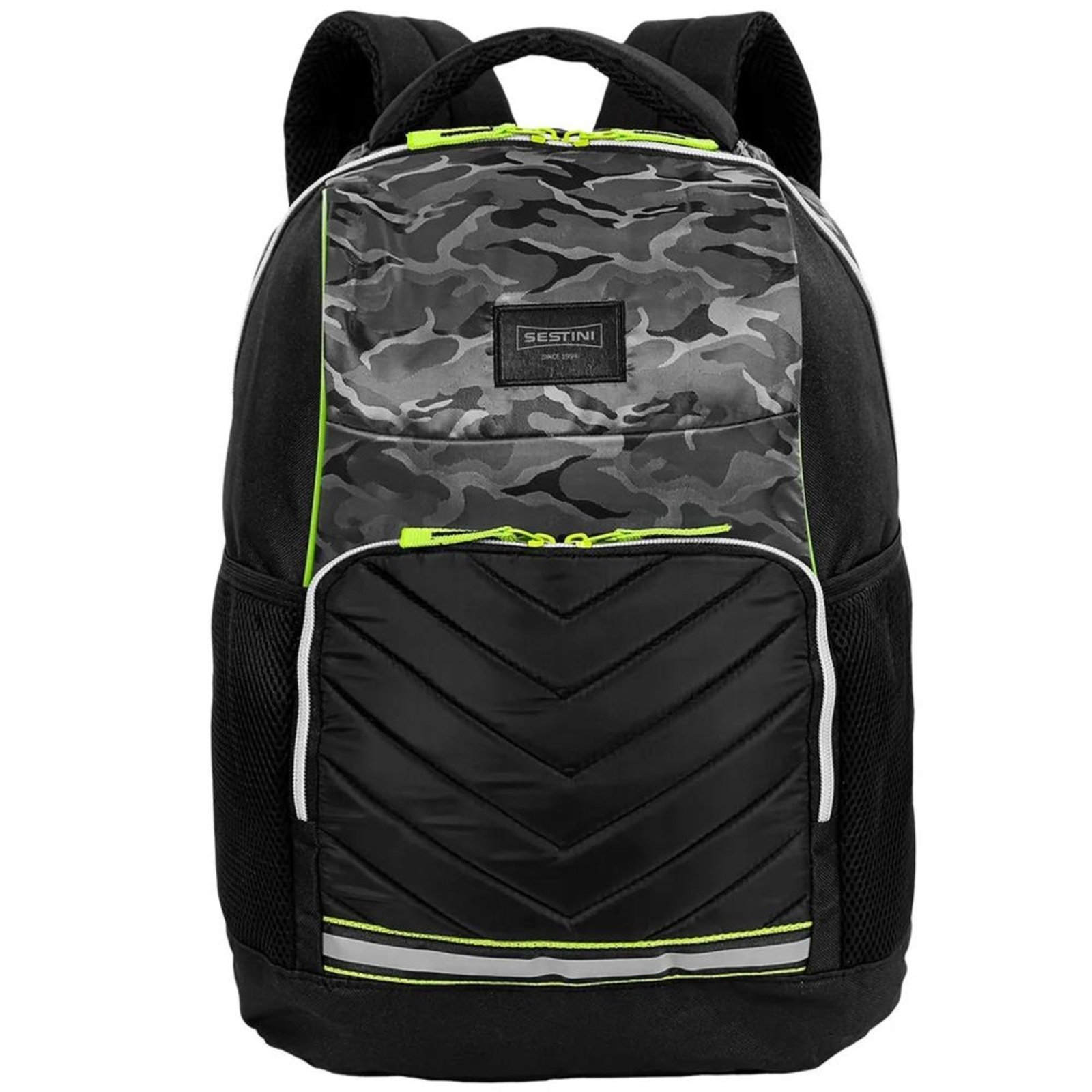 Infantil - Mochila Sestini Escolar Verde Camuflado