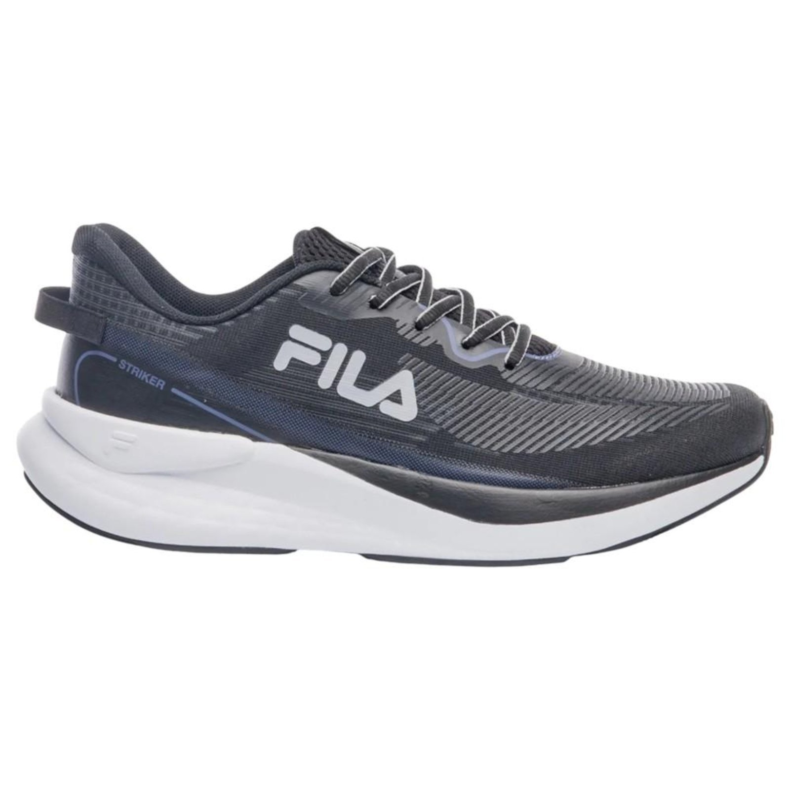 Tênis Fila Striker Masculino Preto Têxtil Preto