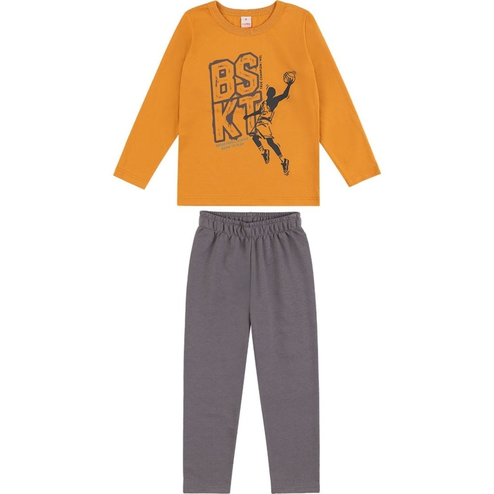 Infantil - Conjunto Longo Moletom Menino Marisol