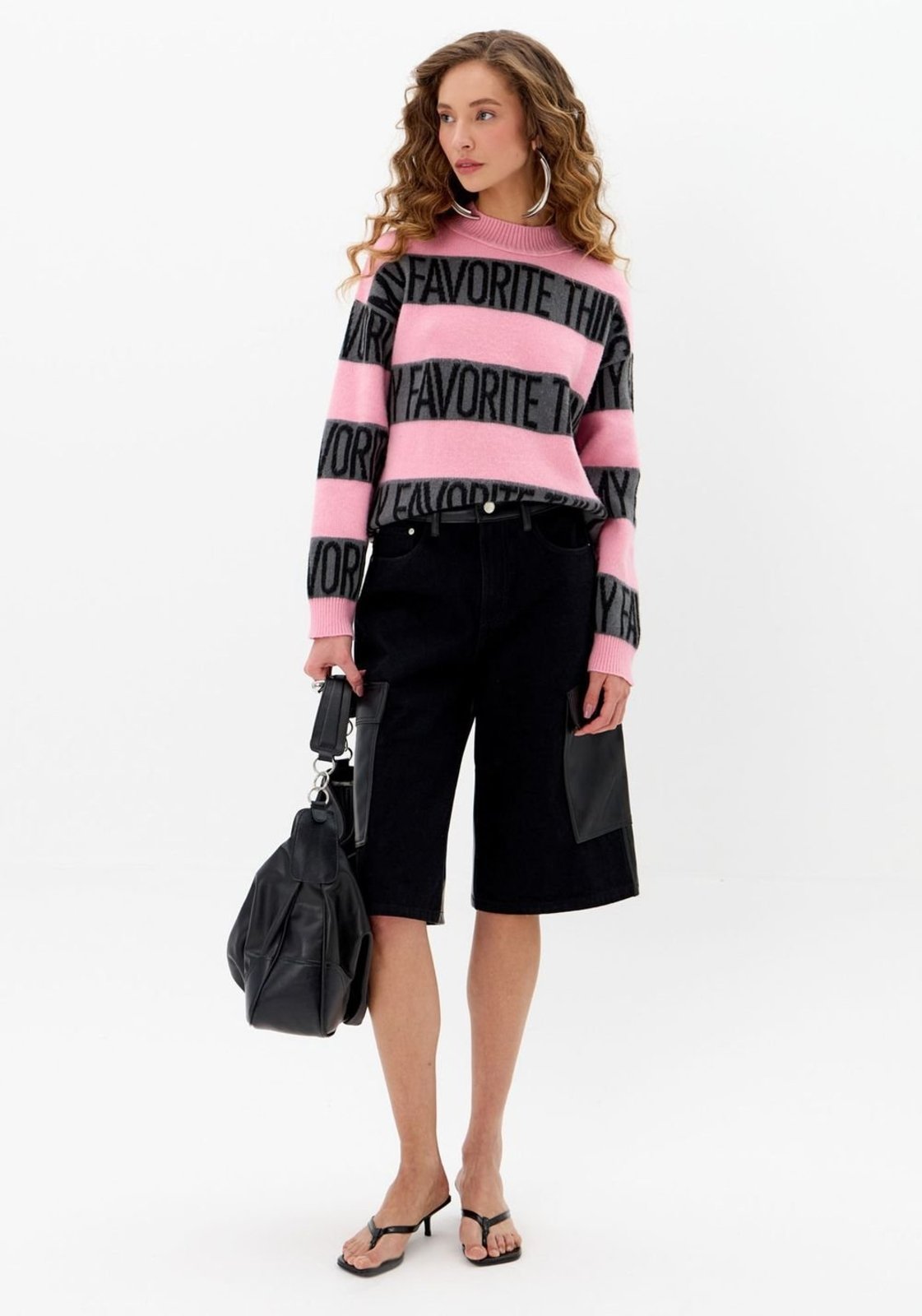 Bermuda Jeans Cargo High My Favorite Things