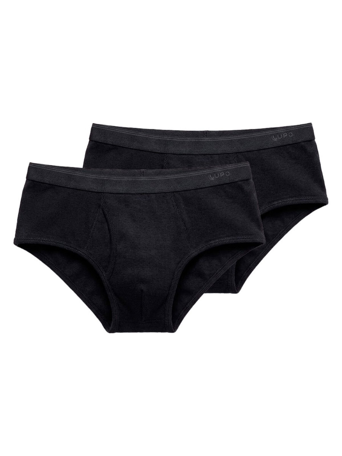 Kit com 2 Cuecas Slip Lupo com Abertura 546-003