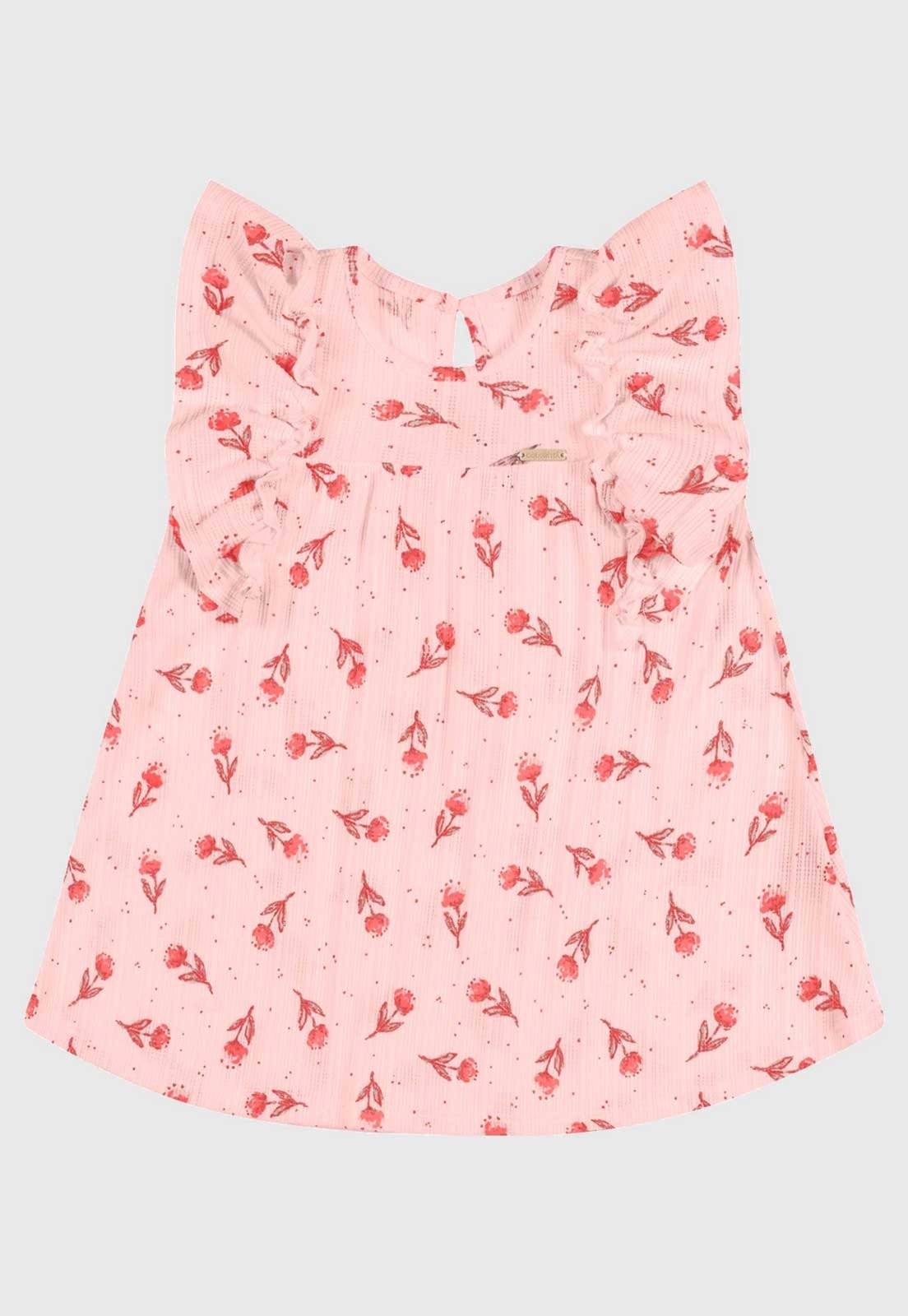 Vestido Colorittá Estampa Floral Rosa