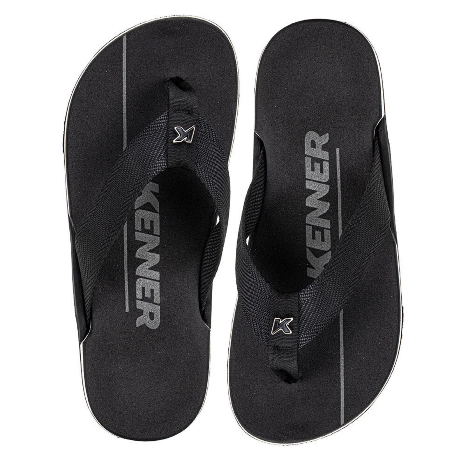 Chinelo Masculino Nk6 Kenner Ewu 1977100 Preto