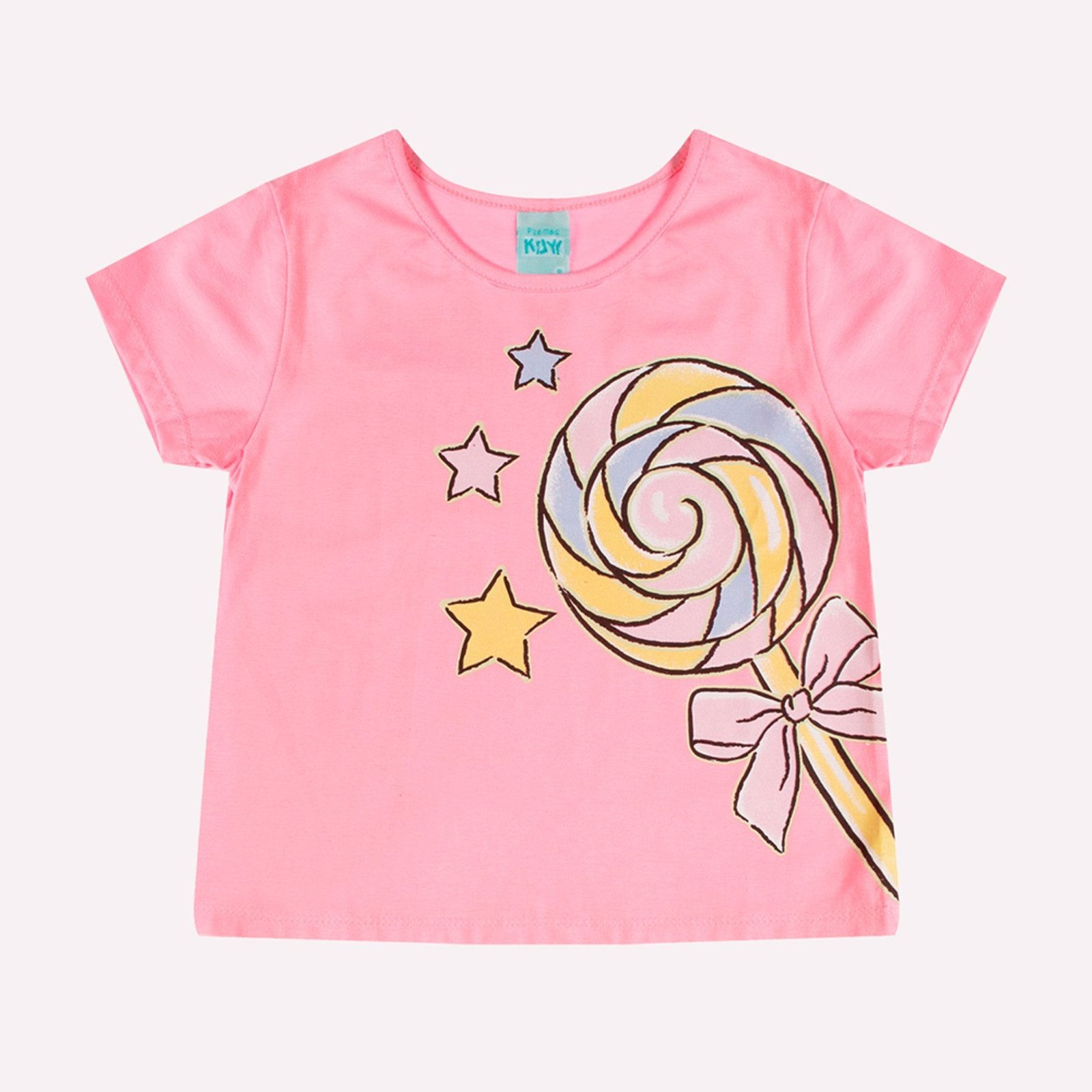 Vista 3 Pijama Menina Doces Kyly cinza Kyly cinza
