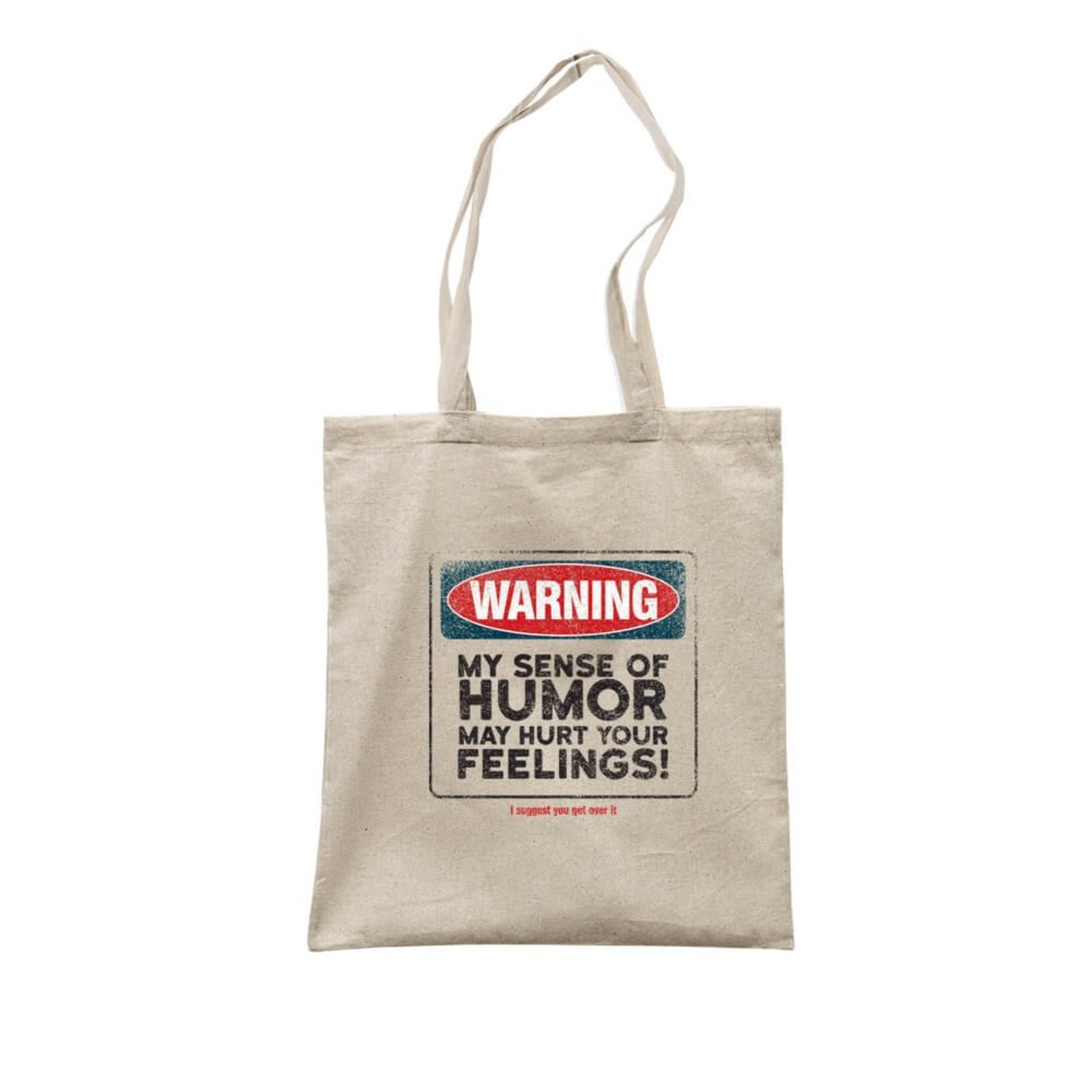 Ecobag Hurt Your Feelings - Bege - Casual - Studio Geek