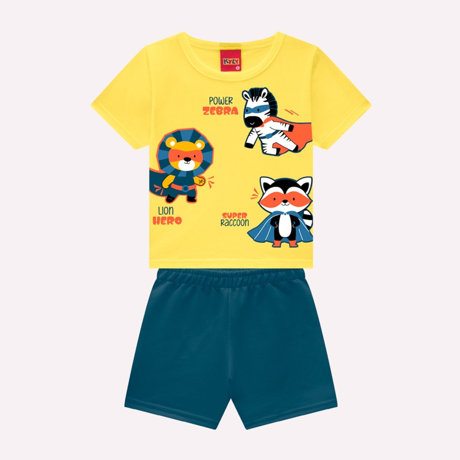 Infantil – Conjunto Menino em Algodão Kyly