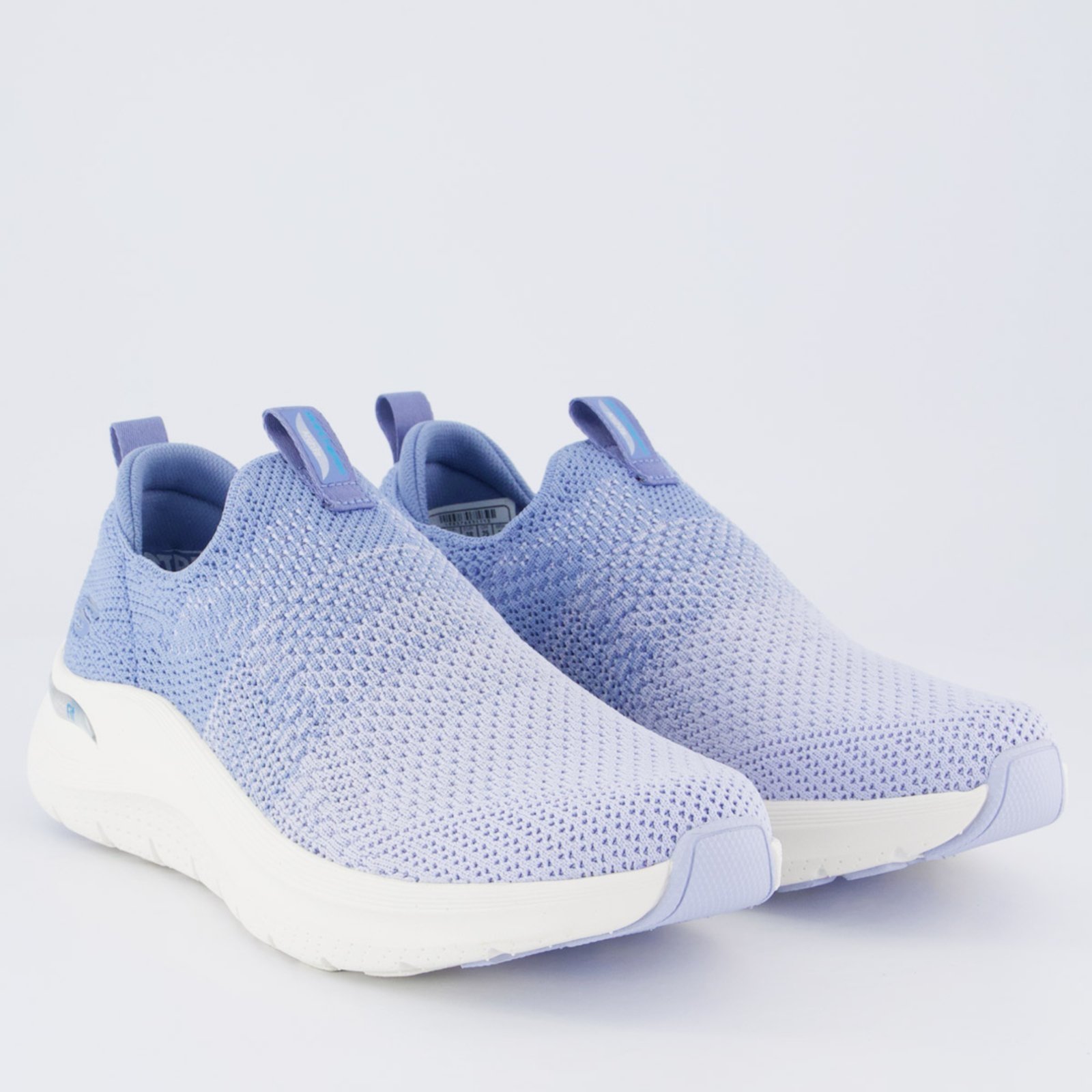 Vista 3 Tênis Skechers Arch Fit 2.0 Feminino azul Skechers azul