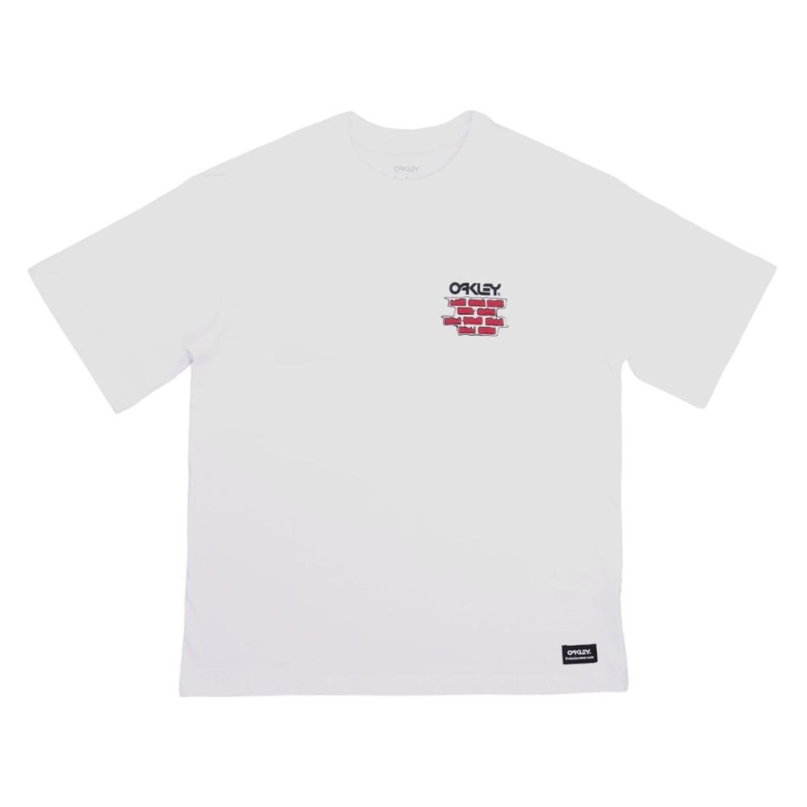 Camiseta Oakley B1B Wall Tee Edição Limitada Branco