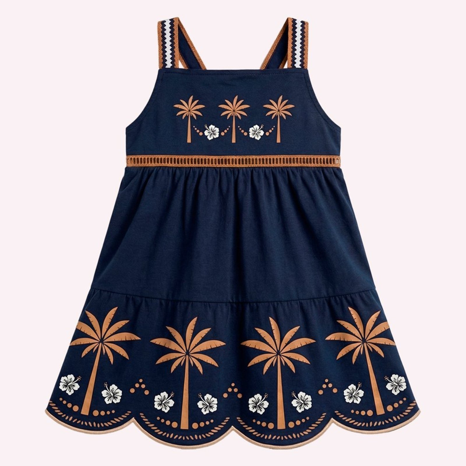 Infantil - Vestido Menina com Corte a Laser Nanai