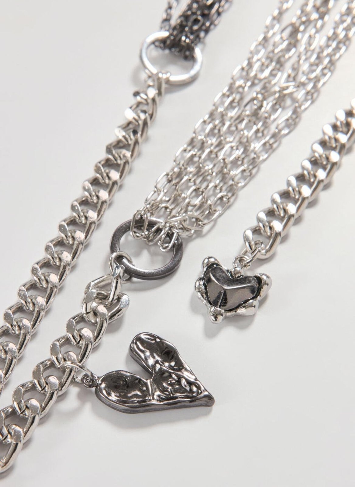 Vista 3 Cinto Bodychain Mix Correntes Youcom prata Youcom prata