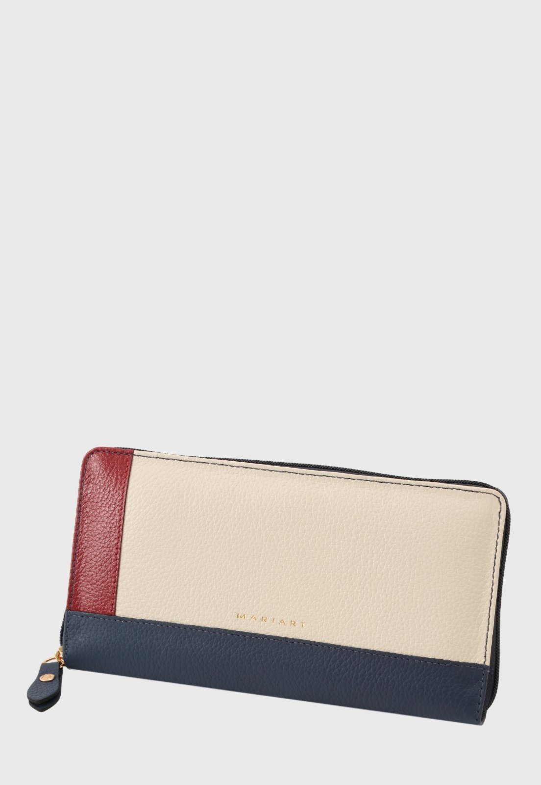 Vista 2 Carteira de Couro Mariart 552N Navy azul marinho/off-white/vermelho navy Mariart azul marinho/off-white/vermelho navy