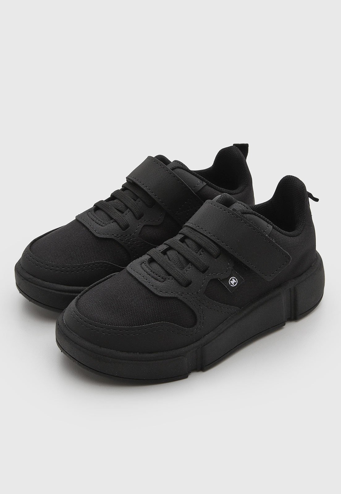 Infantil - Tênis Molekinho Cano Baixo Preto