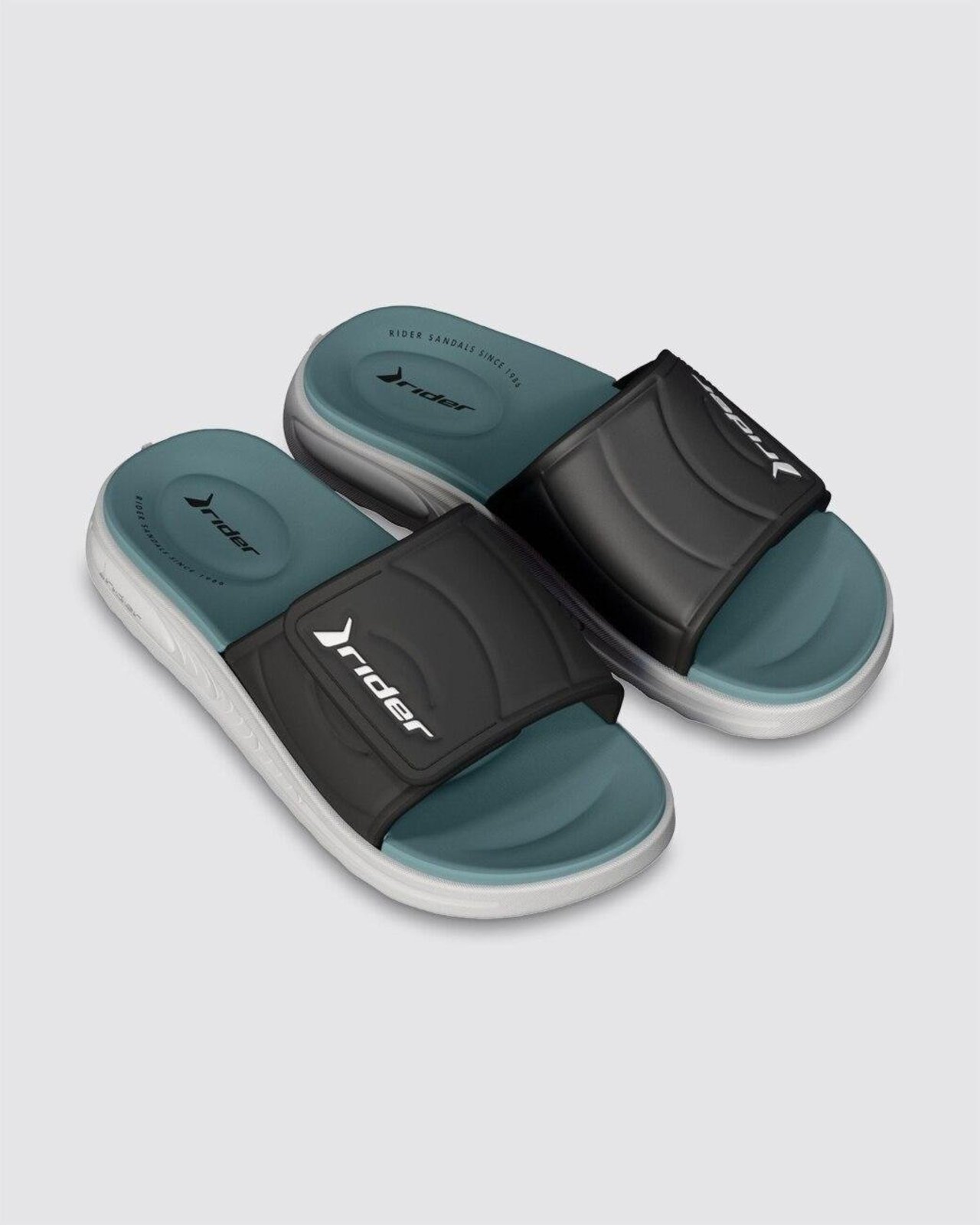 Chinelo Slide Rider R Soft Plus Branco